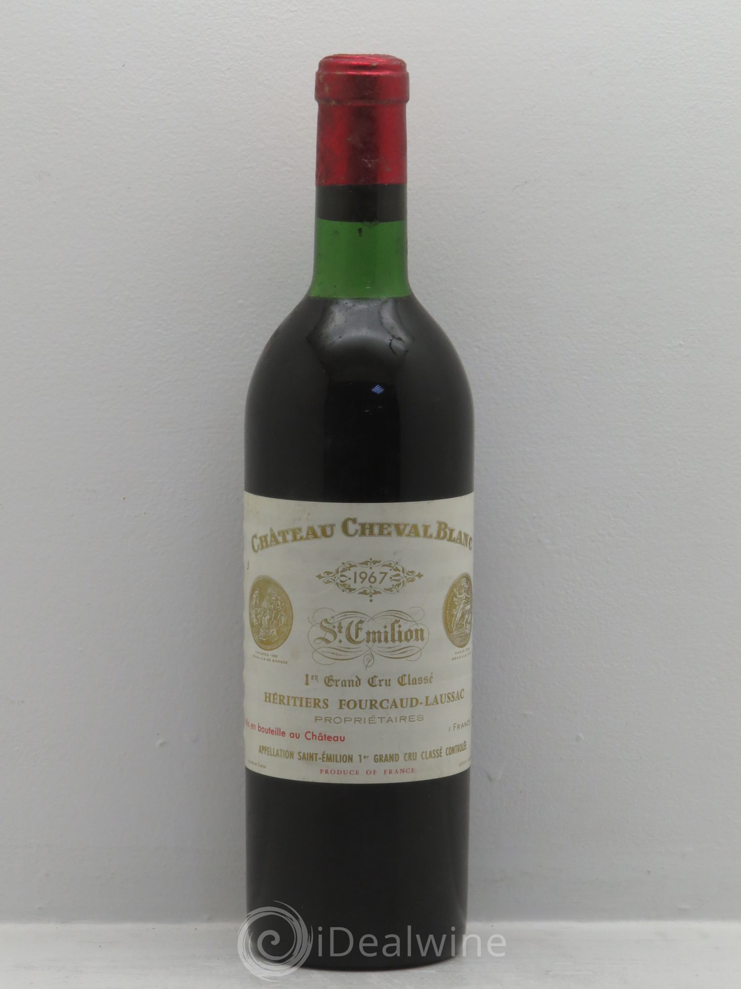 Château Cheval Blanc 1er Grand Cru Classé A 1967 - Lot de 1 bouteille - 0