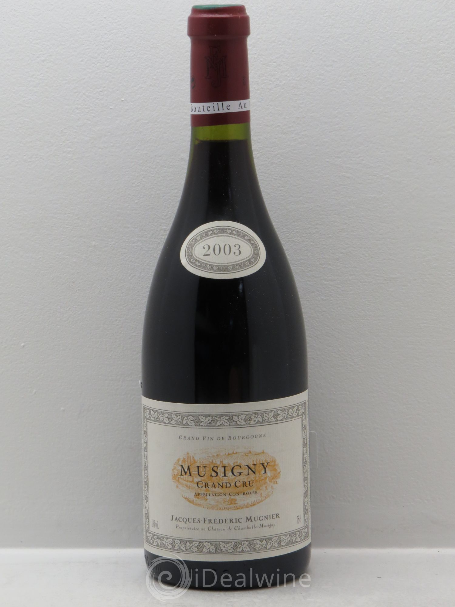 Musigny Grand Cru Jacques-Frédéric Mugnier 2003 - Lot de 1 bouteille - 0