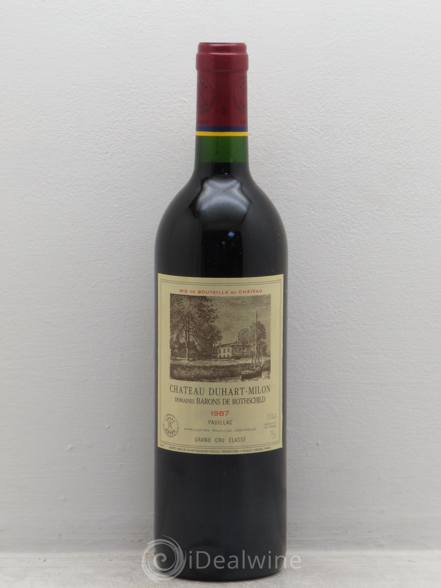 Château Duhart-Milon 4ème Grand Cru Classé 1987 - Lot de 6 bouteilles - 0