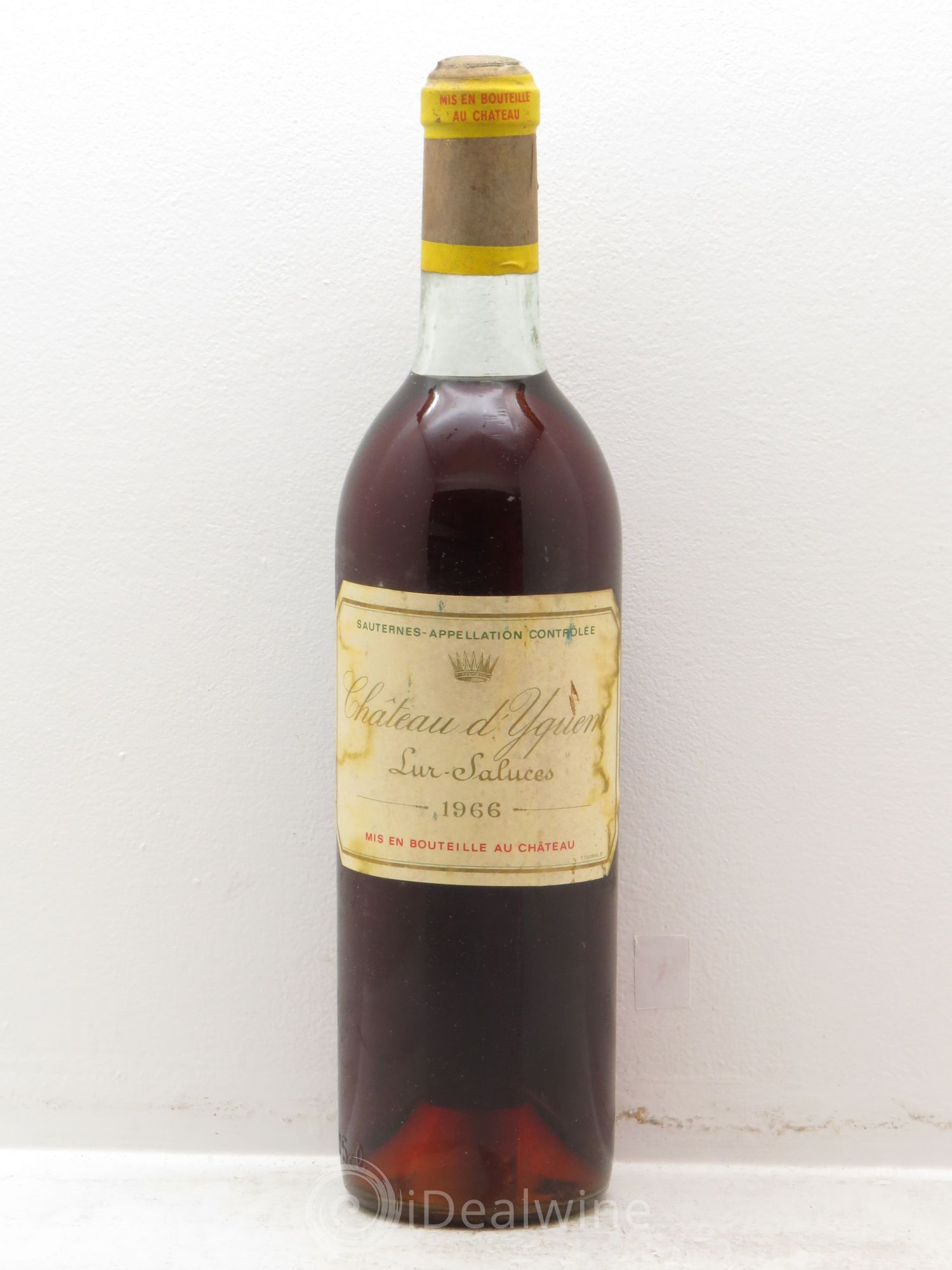 Château d' Yquem 1er Cru Classé Supérieur 1966 - Lotto di 1 bottiglia - 0