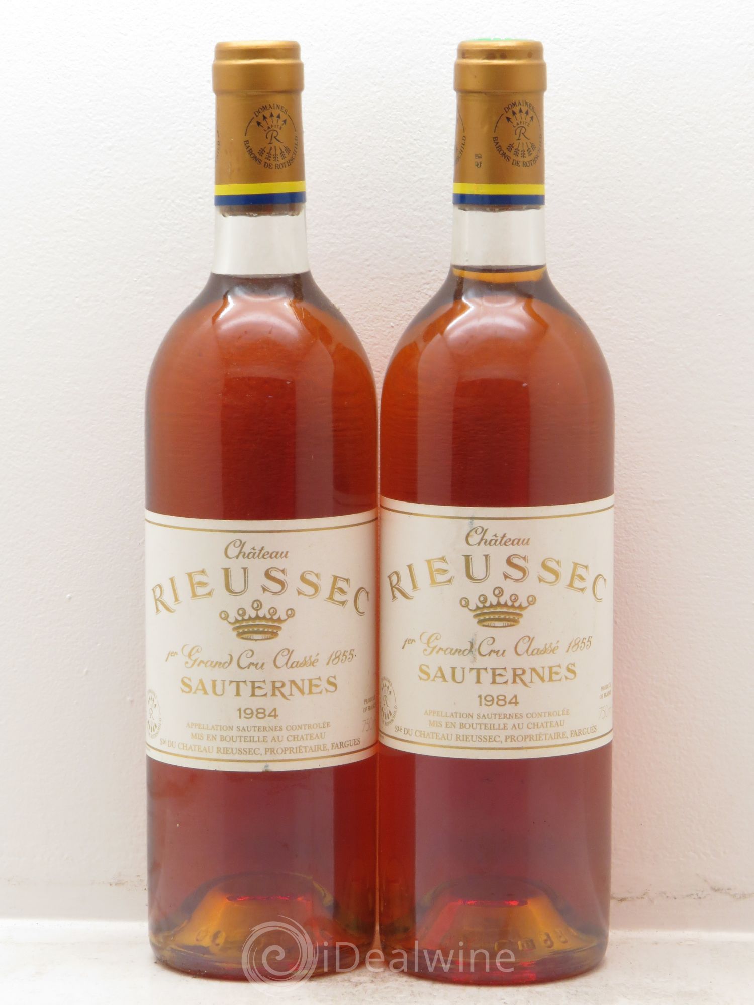 Château Rieussec 1er Grand Cru Classé 1984 - Lotto di 2 bottiglie - 0