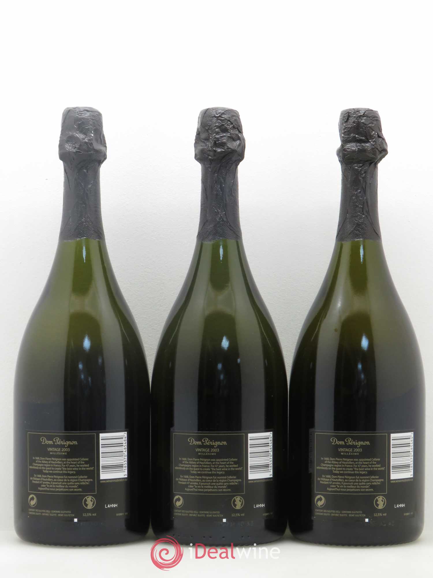 Dom Pérignon 2003 ヴィンテージ ボックス入り Dom Pérignon Vintage