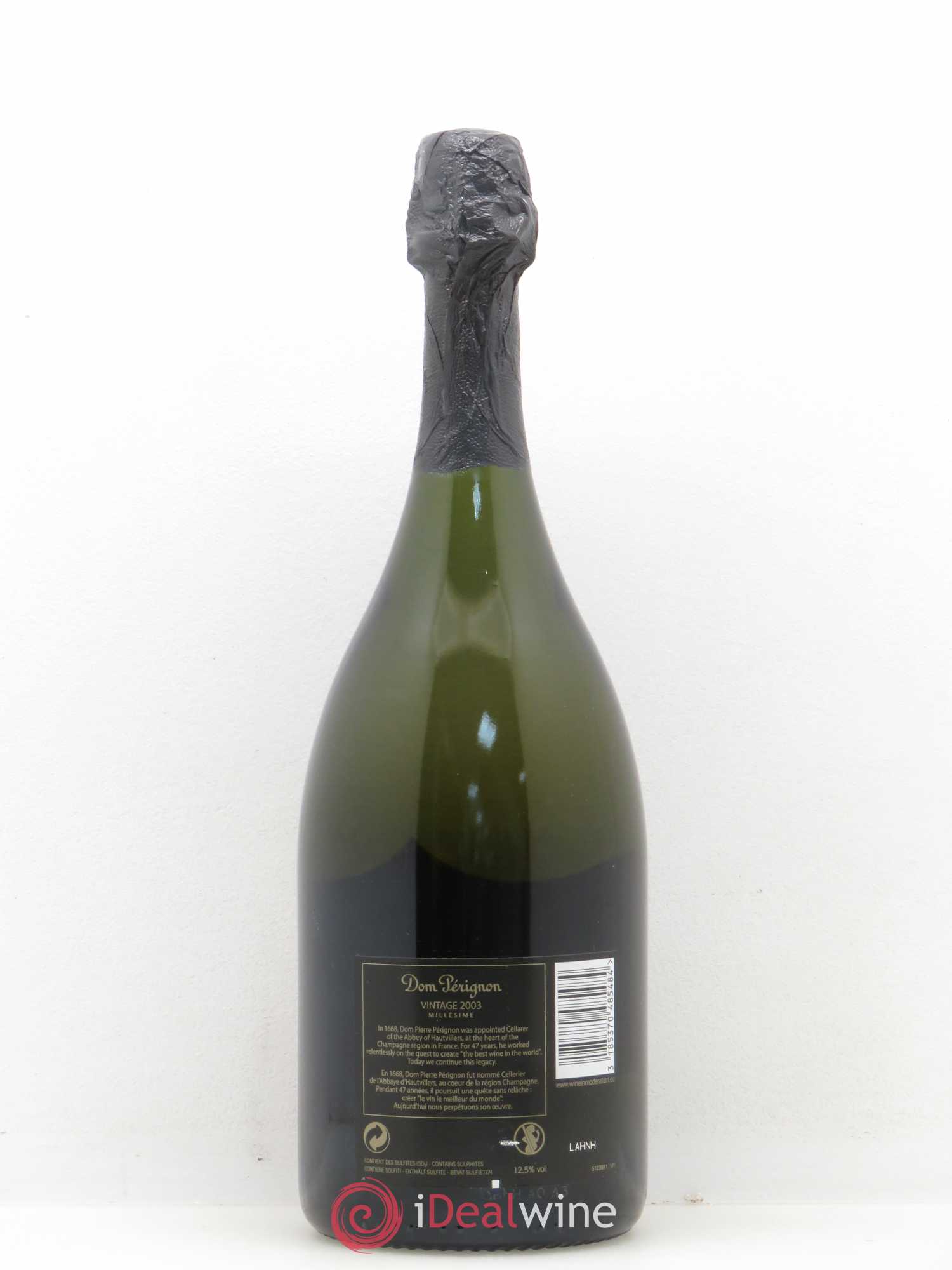 Brut Dom Pérignon 2003 - Lot de 1 bouteille - 1