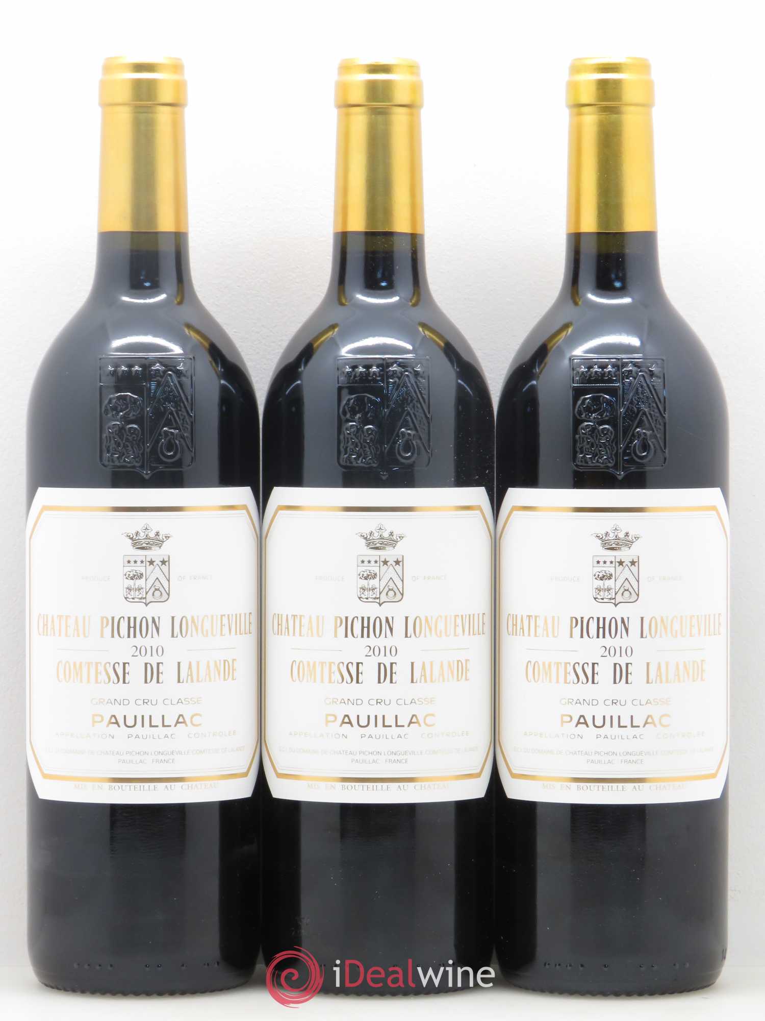 Château Pichon Longueville Comtesse de Lalande 2ème Grand Cru Classé 2010 - Lot de 12 bouteilles - 1