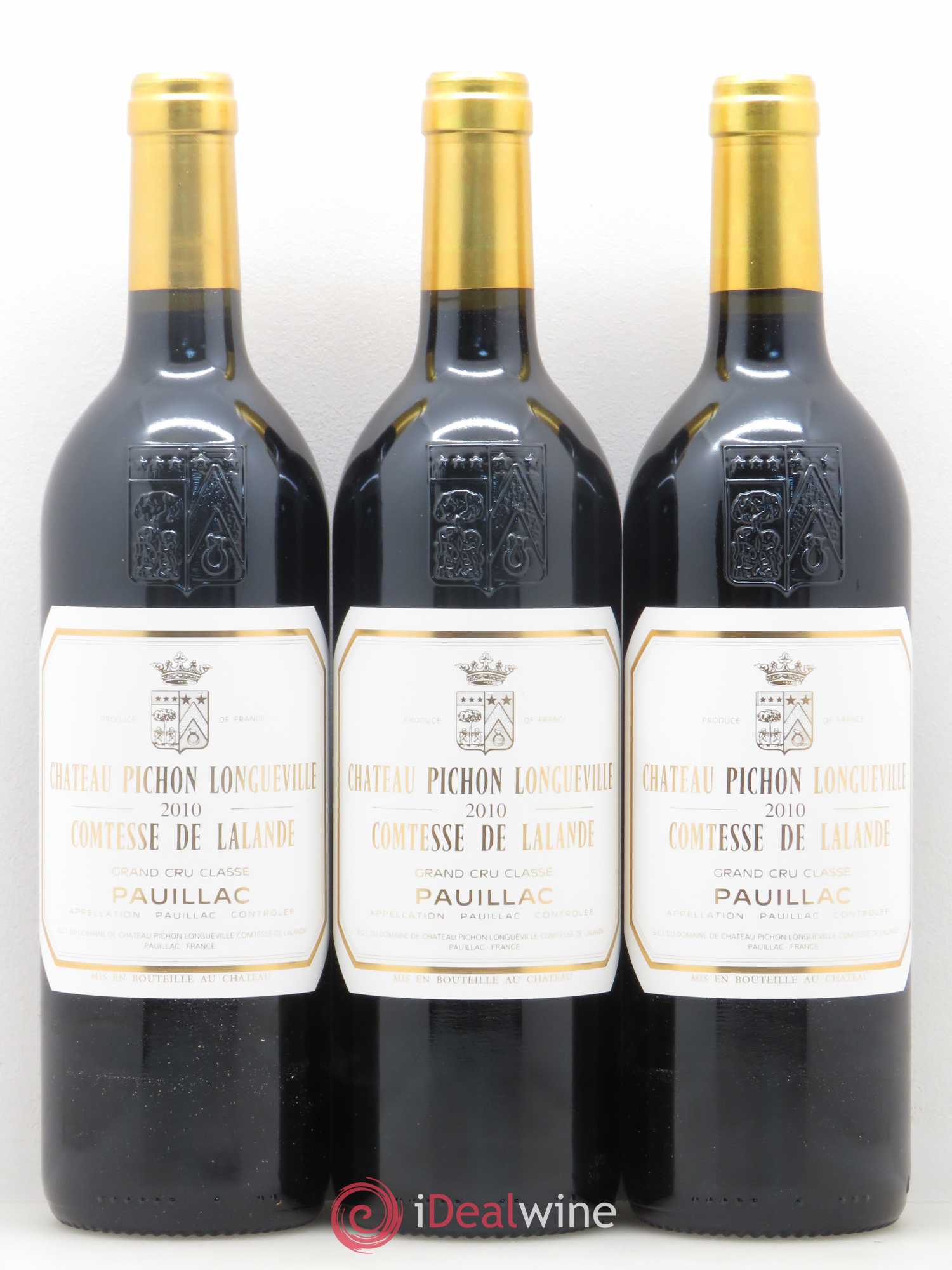 Château Pichon Longueville Comtesse de Lalande 2ème Grand Cru Classé 2010 - Lot de 12 bouteilles - 2