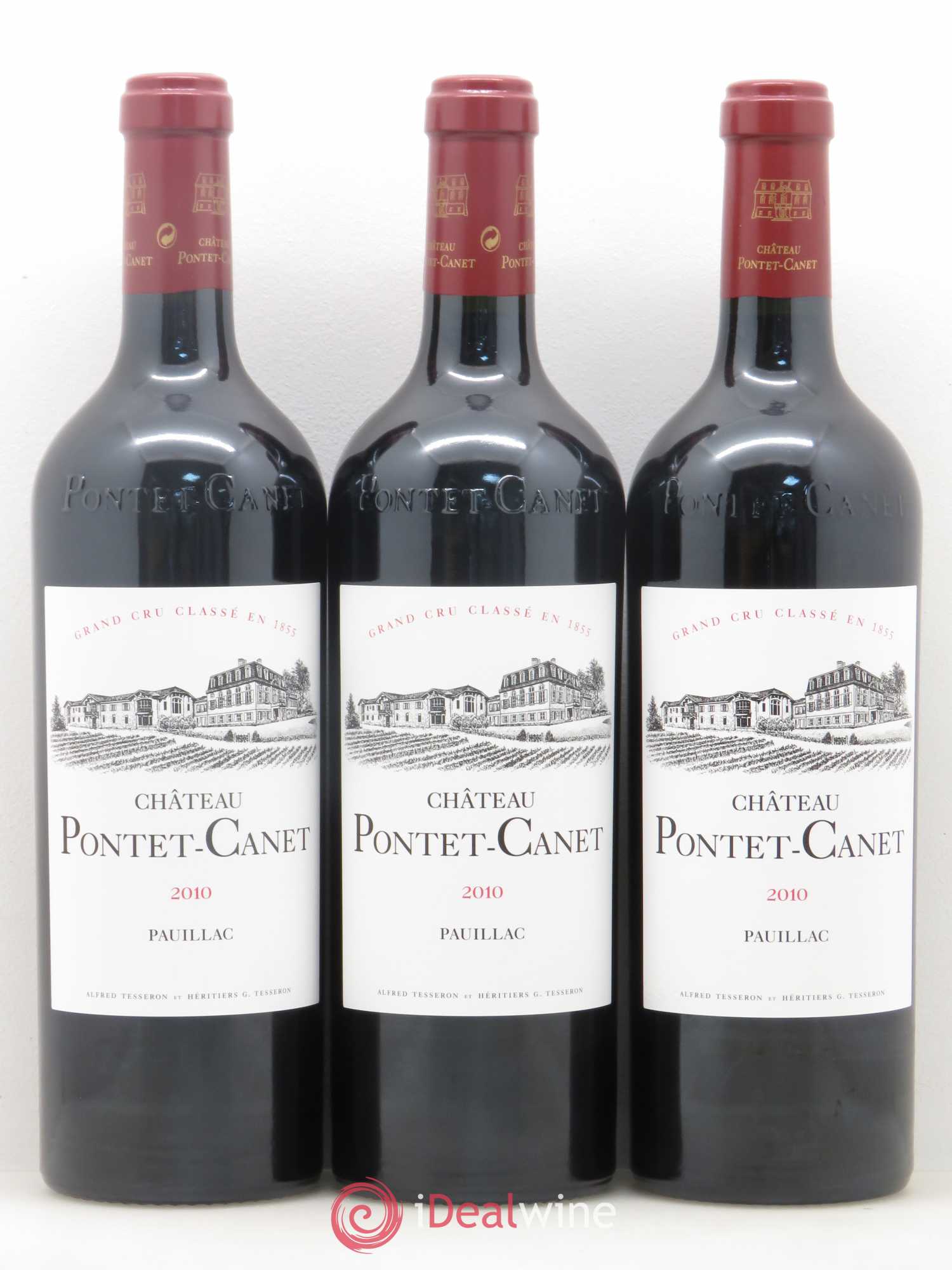 Château Pontet Canet 5ème Grand Cru Classé 2010 - Lot de 12 bouteilles - 2