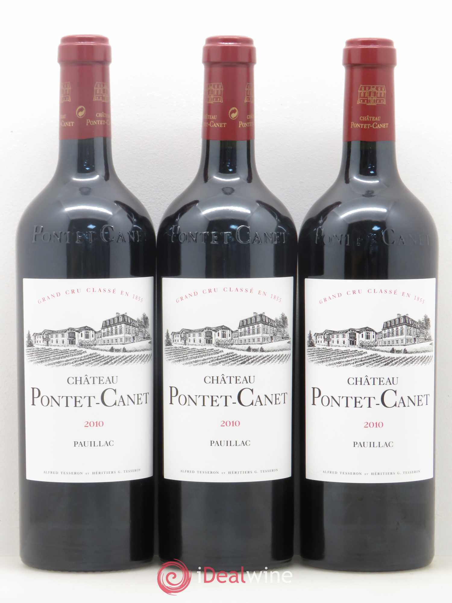 Château Pontet Canet 5ème Grand Cru Classé 2010 - Lot de 12 bouteilles - 4