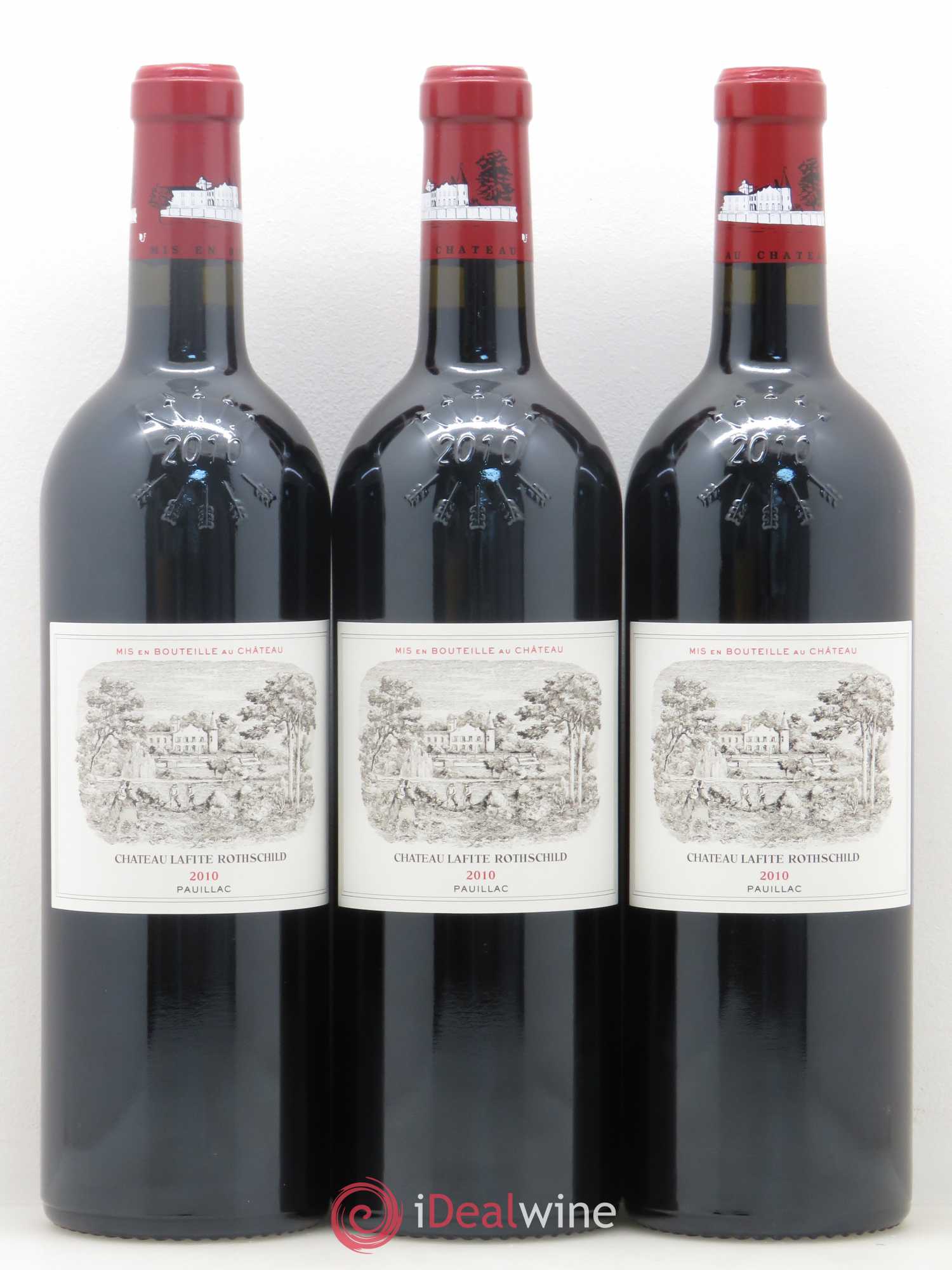 Château Lafite Rothschild 1er Grand Cru Classé 2010 - Lot de 6 bouteilles - 1