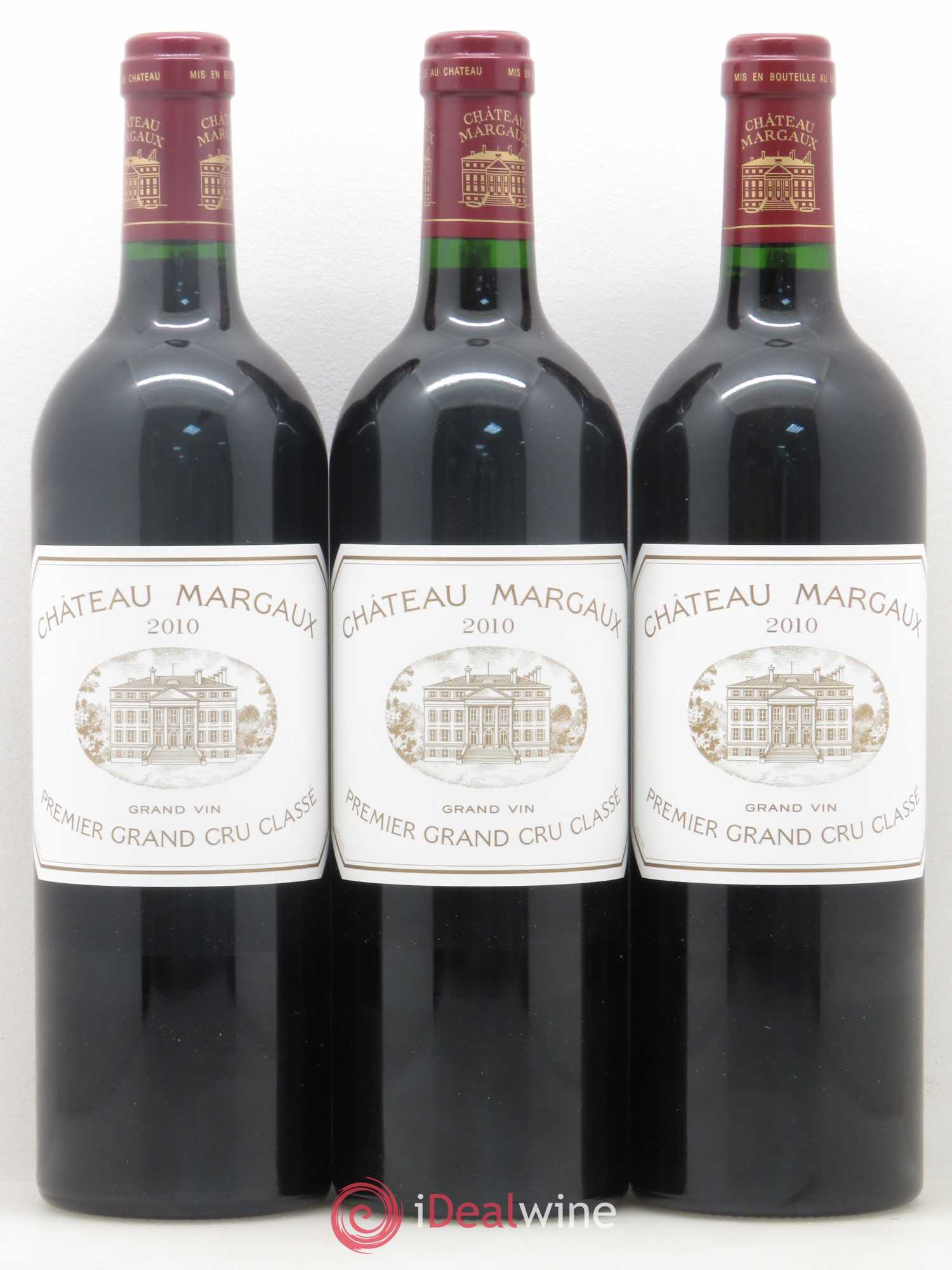 Château Margaux 1er Grand Cru Classé (sans prix de réserve) 2010 - Lot de 6 bouteilles - 1