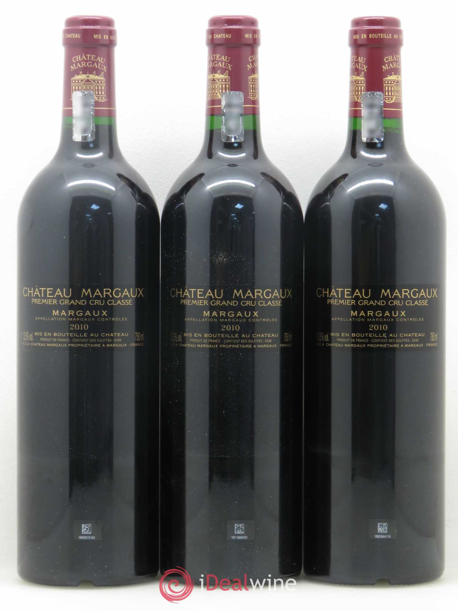 Château Margaux 1er Grand Cru Classé (sans prix de réserve) 2010 - Lot de 6 bouteilles - 2