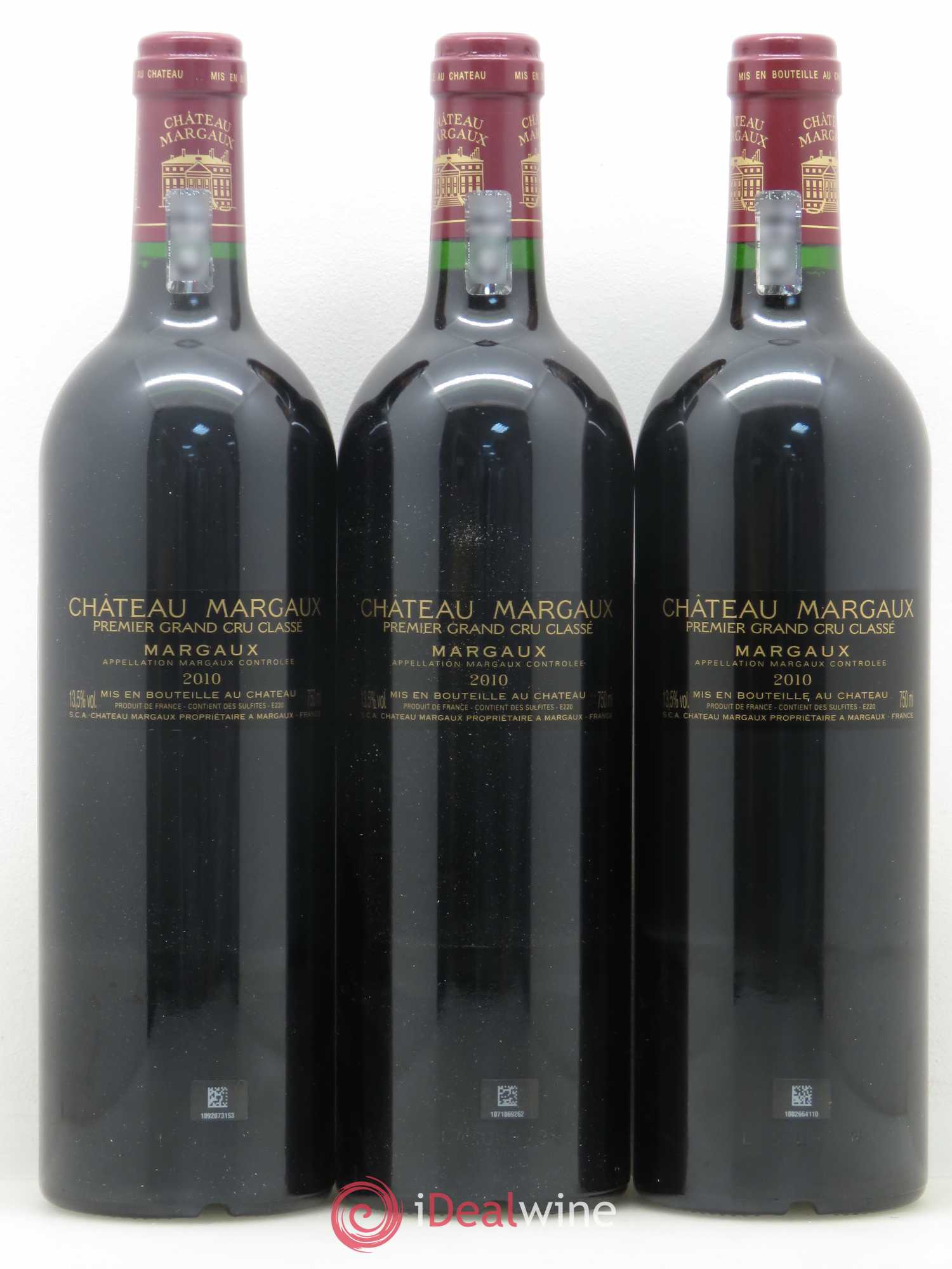 Château Margaux 1er Grand Cru Classé (sans prix de réserve) 2010 - Lot de 6 bouteilles - 4