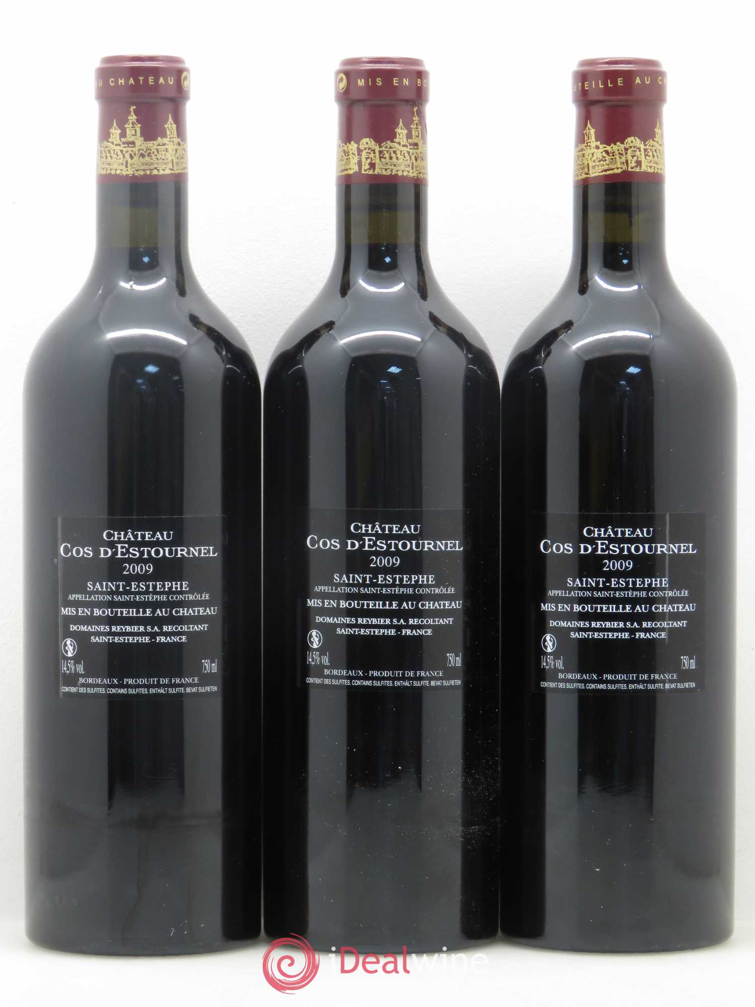 Cos d'Estournel 2ème Grand Cru Classé 2009 - Lot de 6 bouteilles - 2
