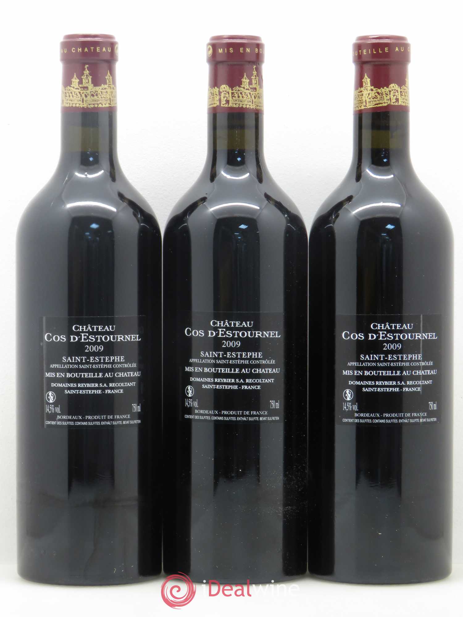 Cos d'Estournel 2ème Grand Cru Classé 2009 - Lot de 6 bouteilles - 4