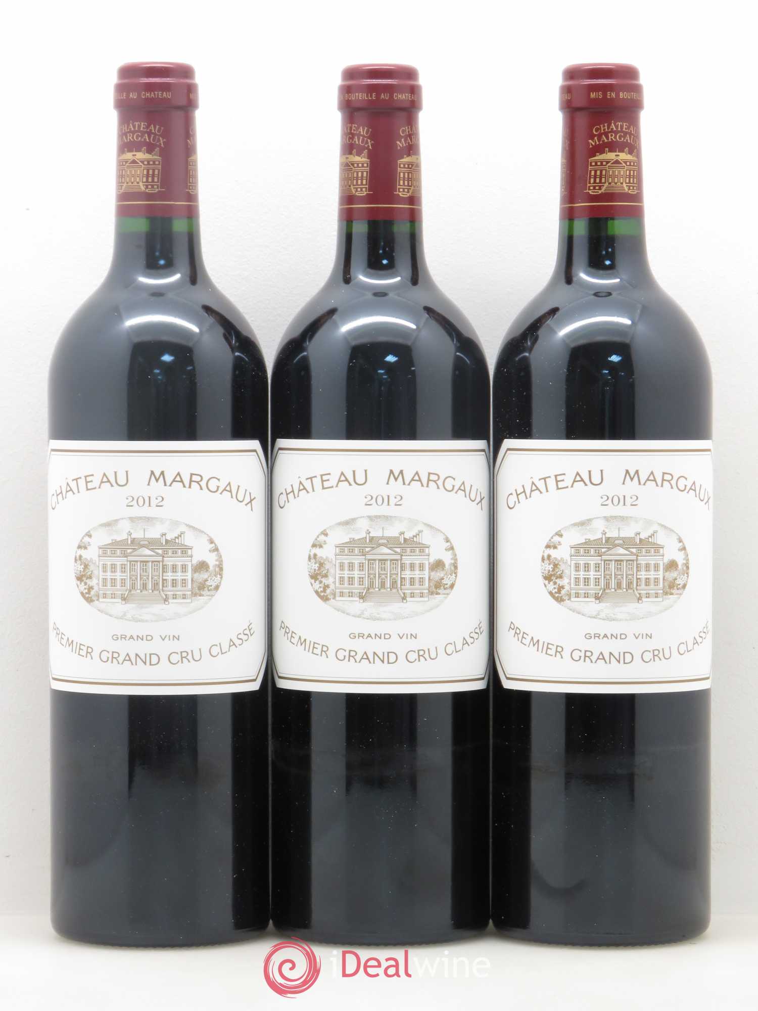 Château Margaux 1er Grand Cru Classé 2012 - Lot de 6 bouteilles - 1