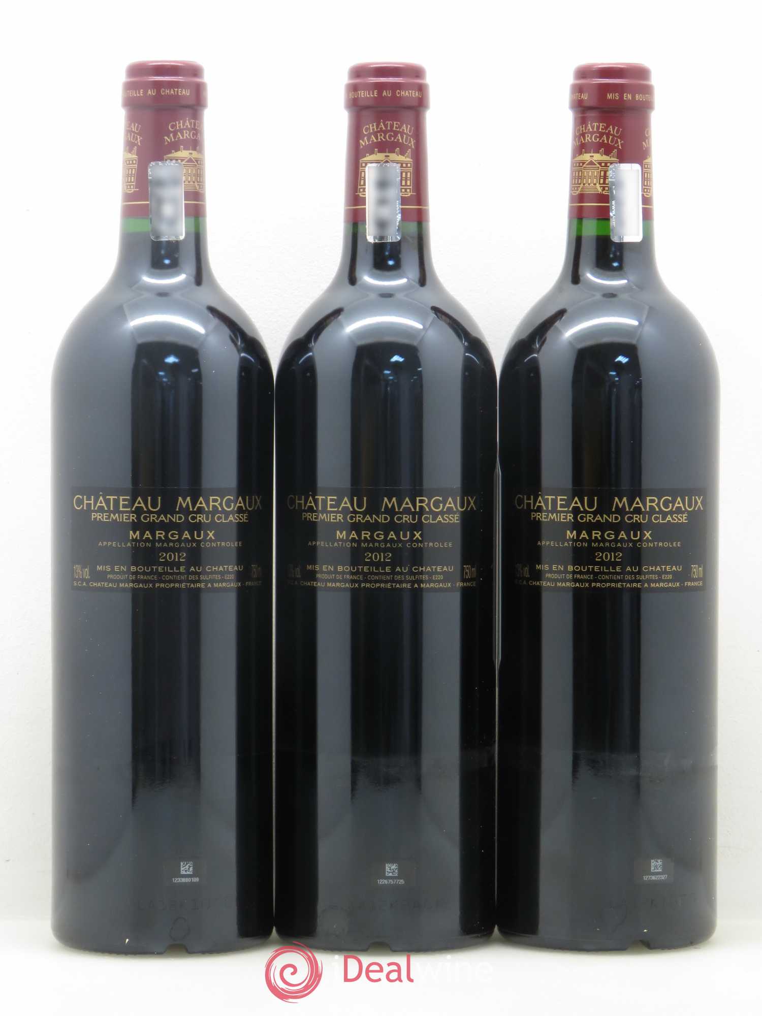 Château Margaux 1er Grand Cru Classé 2012 - Lot de 6 bouteilles - 4