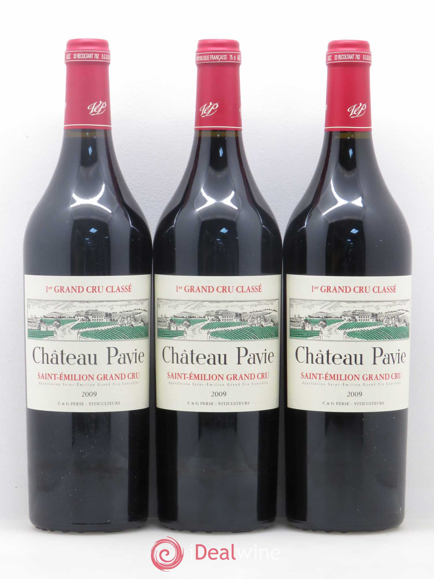 Château Pavie 1er Grand Cru Classé A 2009 - Lot de 12 bouteilles - 3
