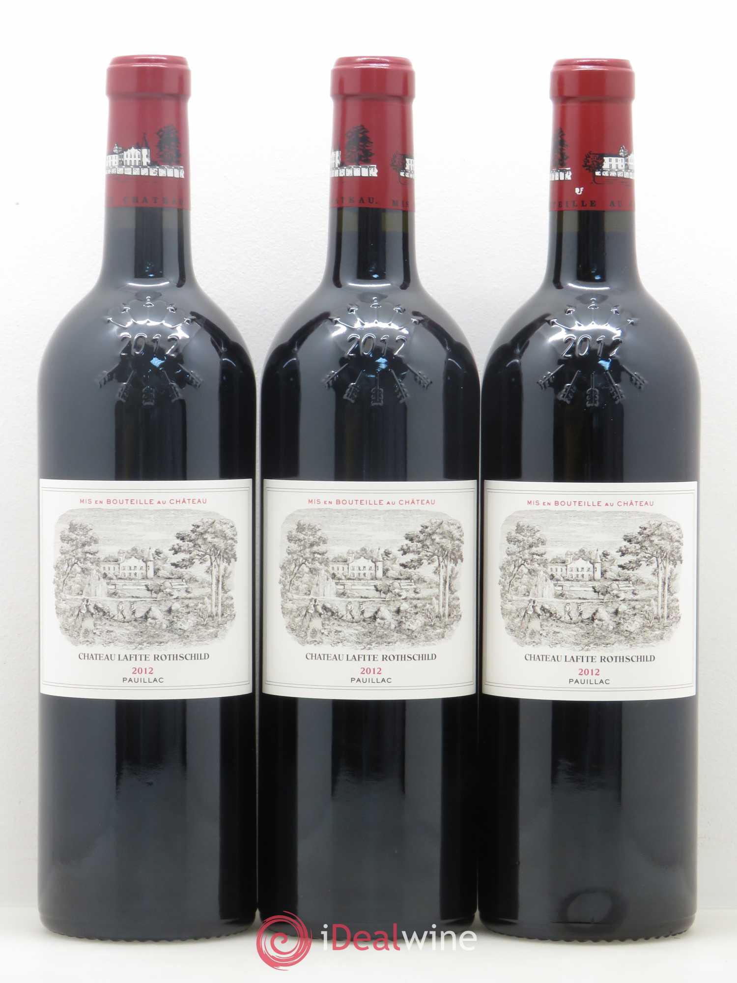 Château Lafite Rothschild 1er Grand Cru Classé 2012 - Lot de 6 bouteilles - 1
