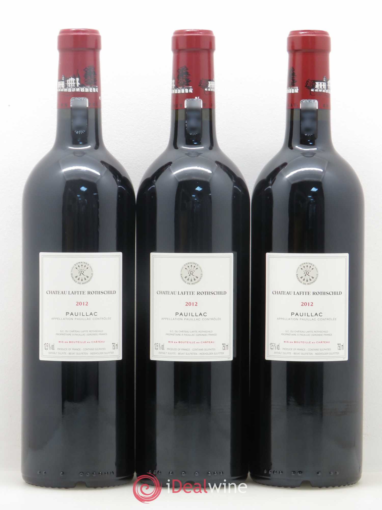 Château Lafite Rothschild 1er Grand Cru Classé 2012 - Lot de 6 bouteilles - 2