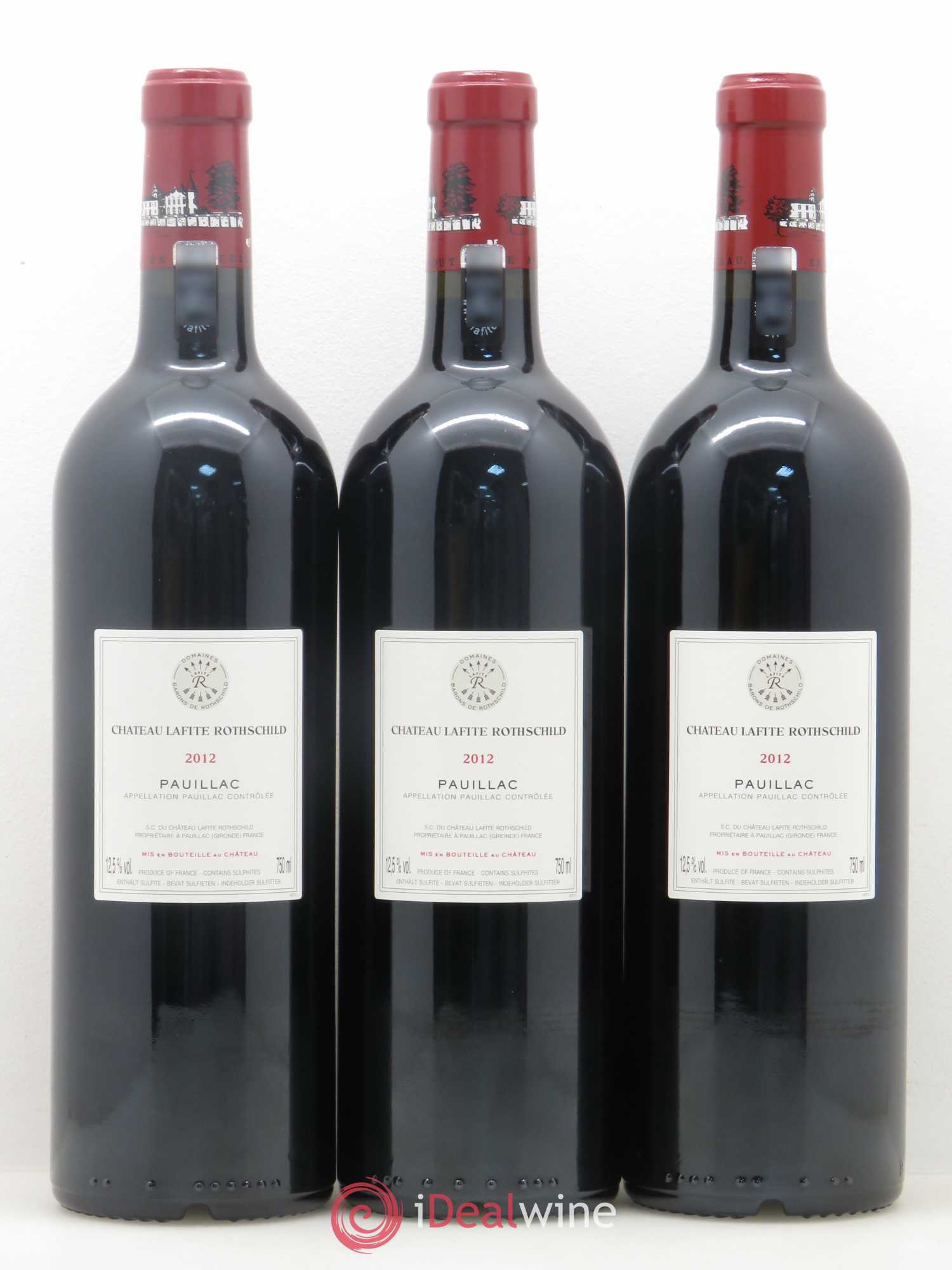 Château Lafite Rothschild 1er Grand Cru Classé 2012 - Lot de 6 bouteilles - 4
