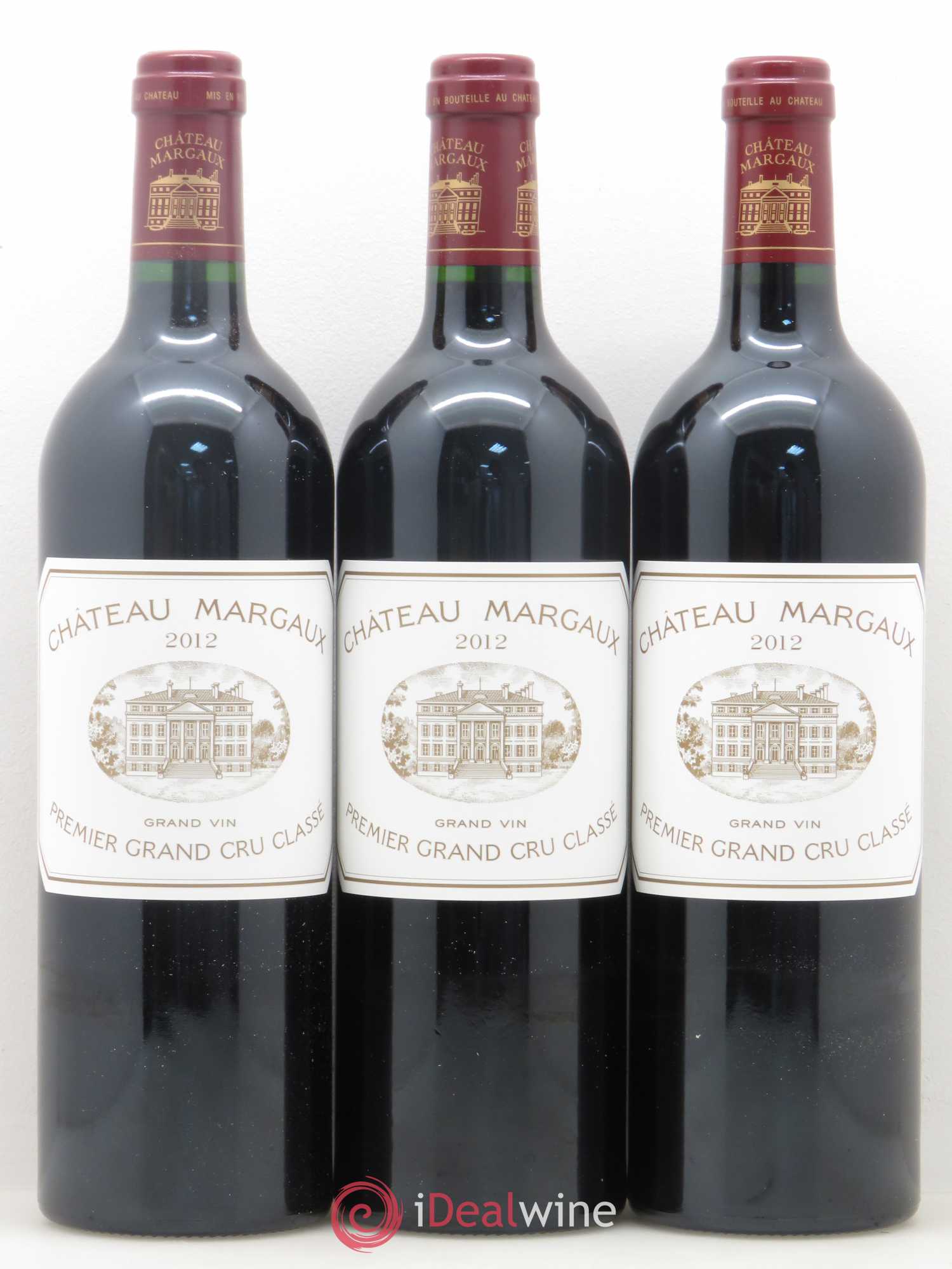 Château Margaux 1er Grand Cru Classé  (sans prix de réserve) 2012 - Lot de 6 bouteilles - 1