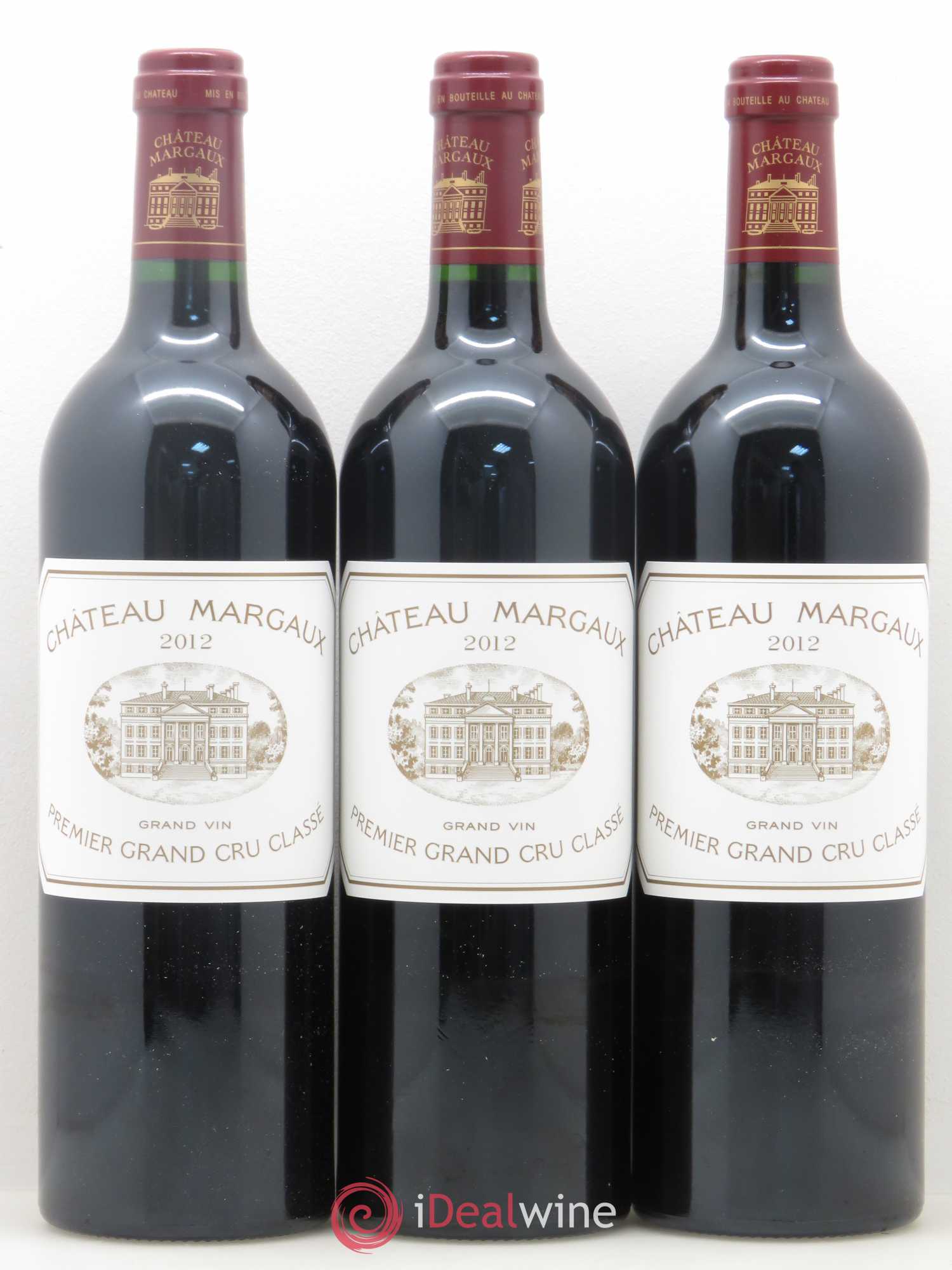 Château Margaux 1er Grand Cru Classé  (sans prix de réserve) 2012 - Lot de 6 bouteilles - 3