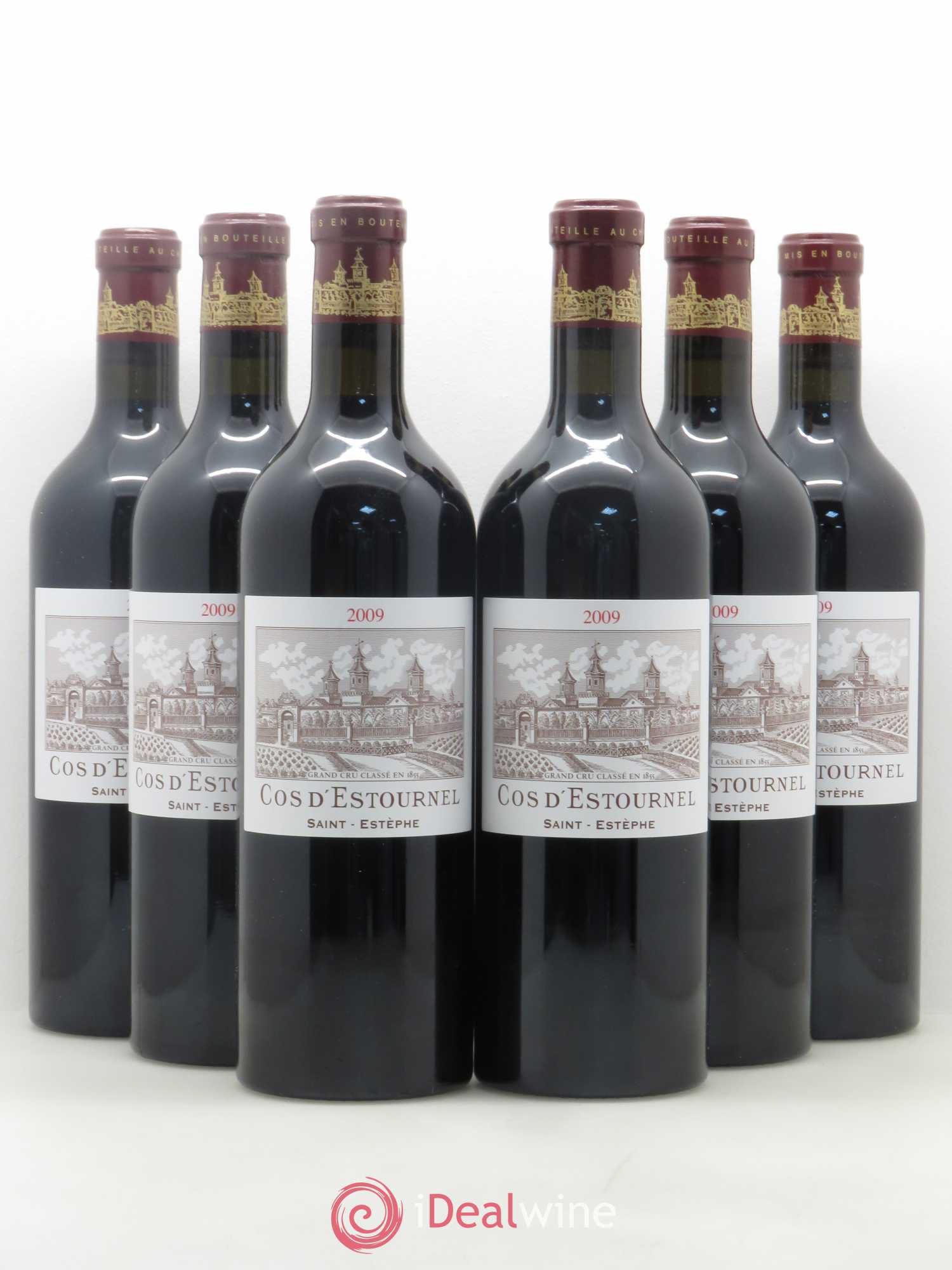 Cos d'Estournel 2ème Grand Cru Classé 2009 - Lot de 6 bouteilles - 0