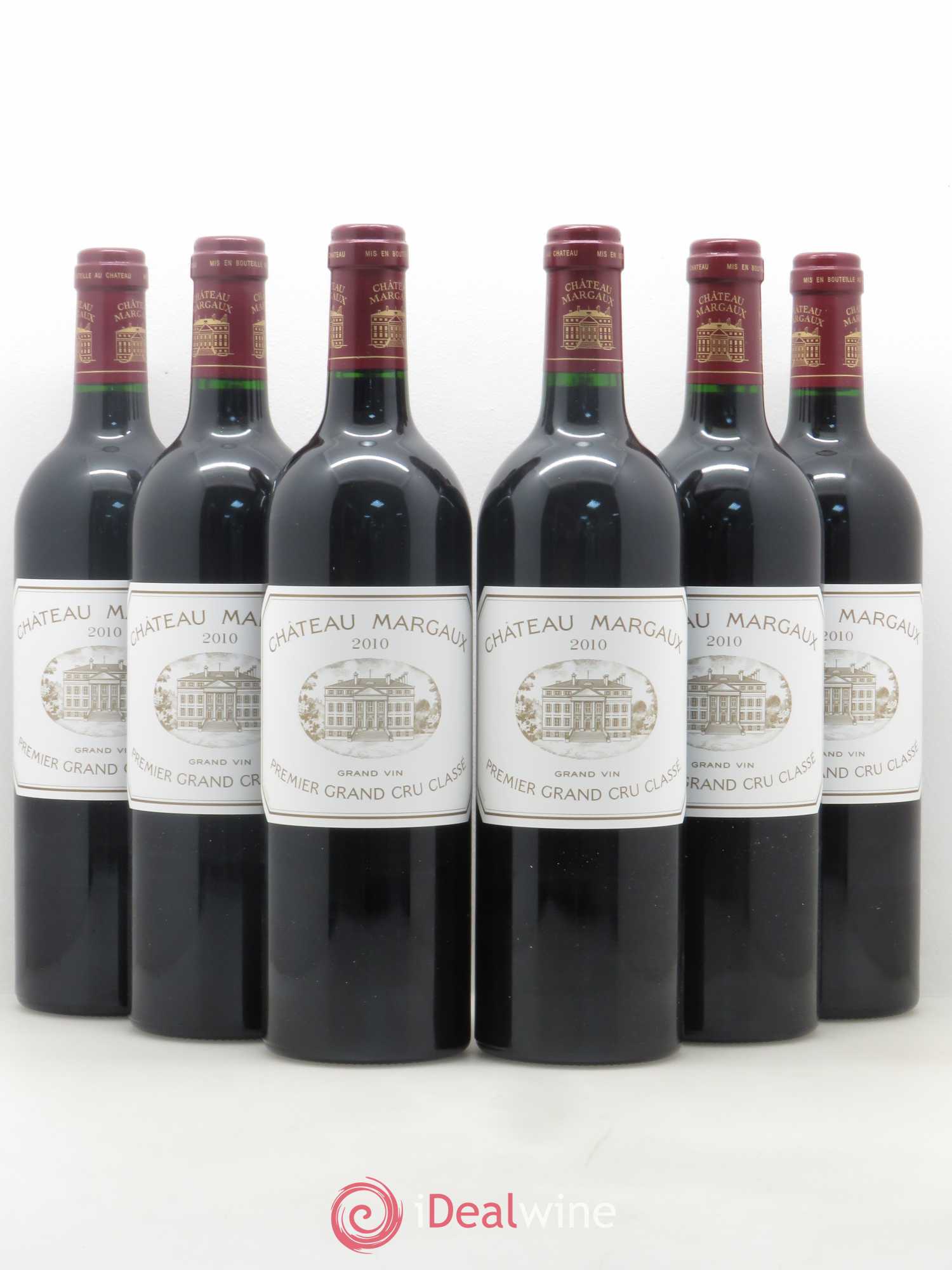 Château Margaux 1er Grand Cru Classé (sans prix de réserve) 2010 - Lot de 6 bouteilles - 0