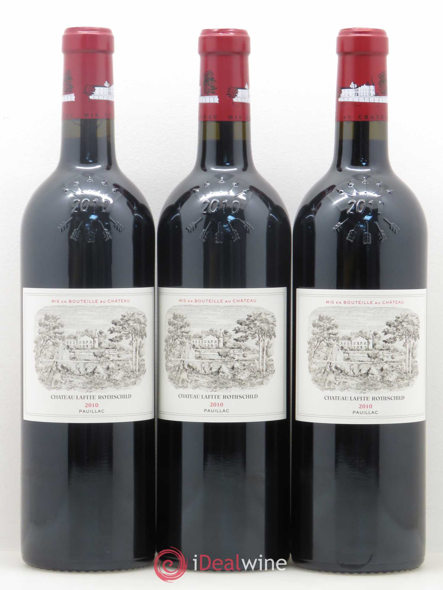 Château Lafite Rothschild 1er Grand Cru Classé 2010 - Lot de 6 bouteilles - 1