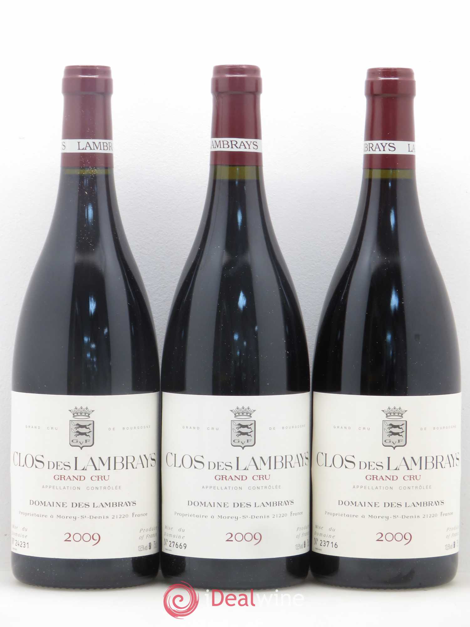 Clos des Lambrays Grand Cru Domaine des Lambrays 2009 - Lot de 12 bouteilles - 2