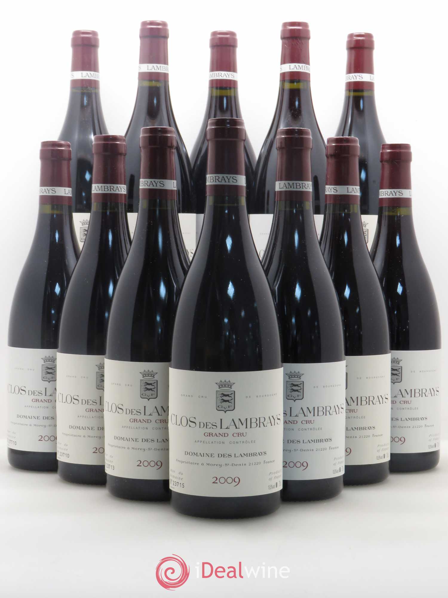 Clos des Lambrays Grand Cru Domaine des Lambrays 2009 - Lot de 12 bouteilles - 0