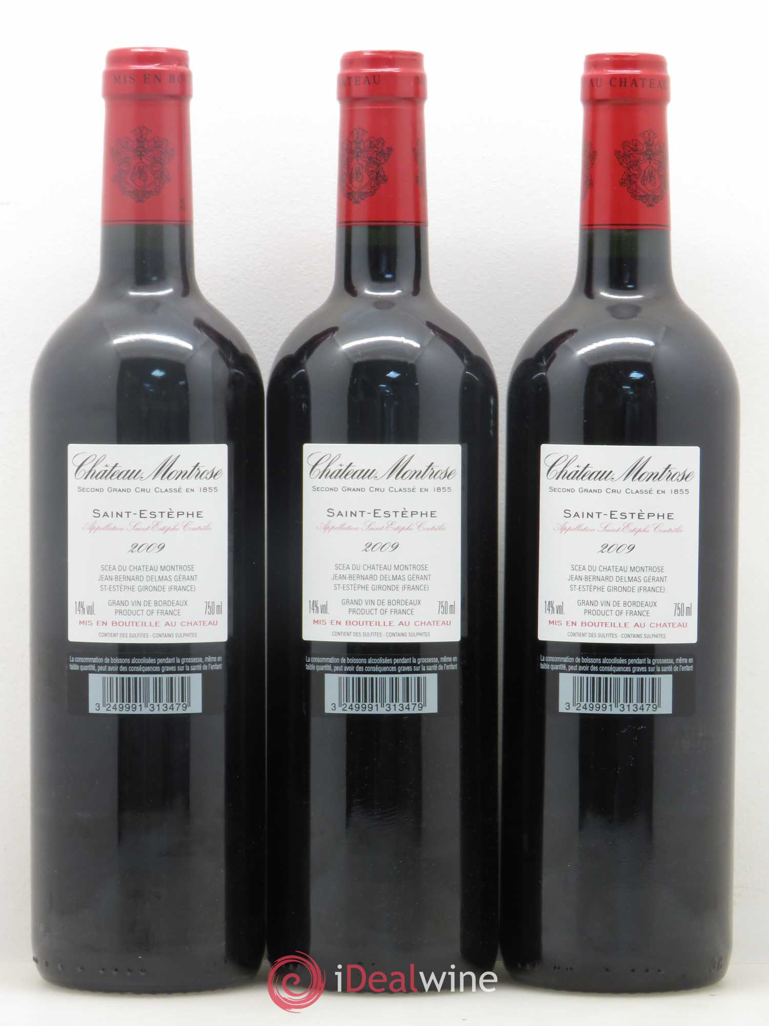 Château Montrose 2ème Grand Cru Classé 2009 - Lot de 6 bouteilles - 2