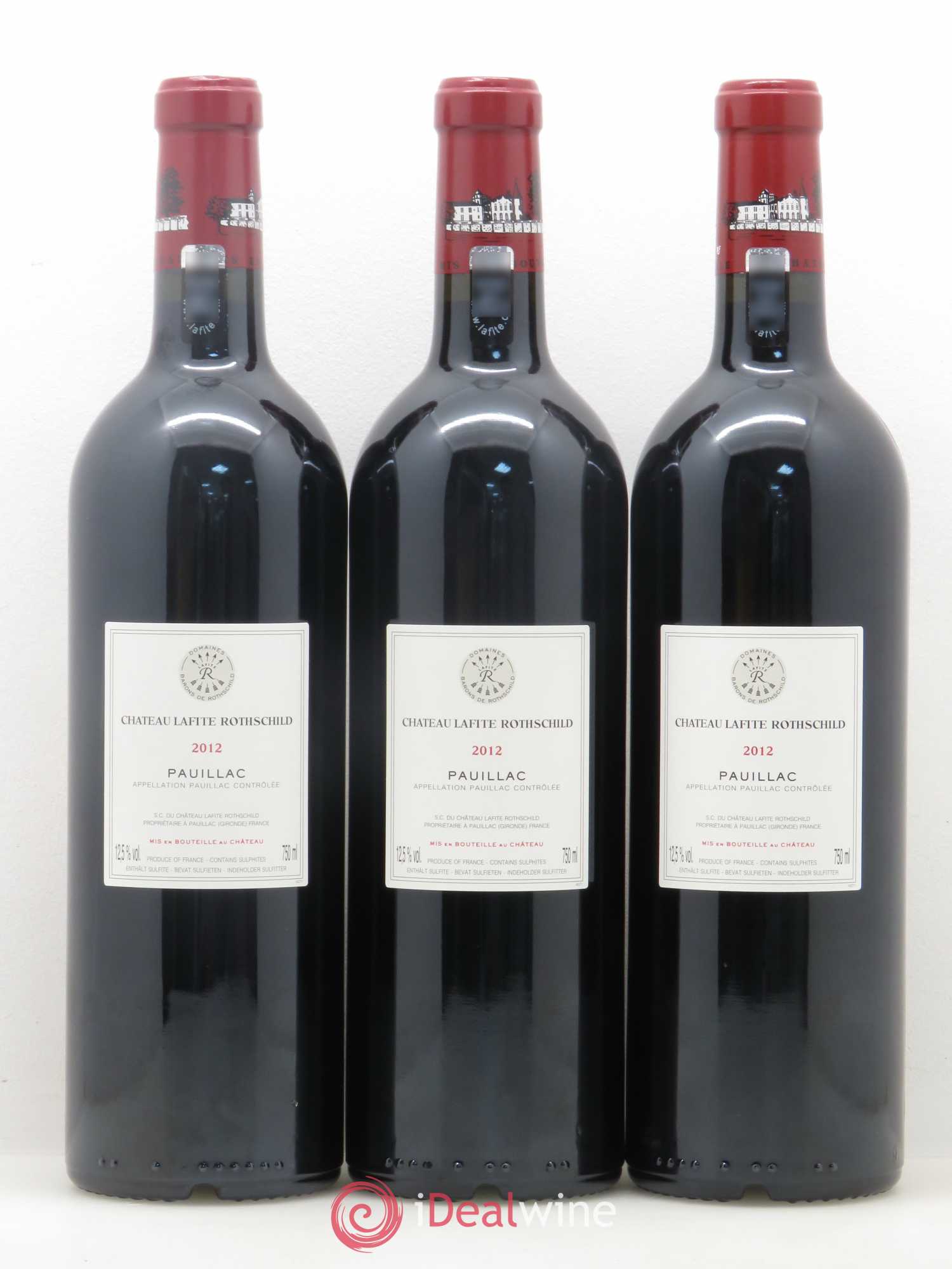 Château Lafite Rothschild 1er Grand Cru Classé 2012 - Lot de 6 bouteilles - 2