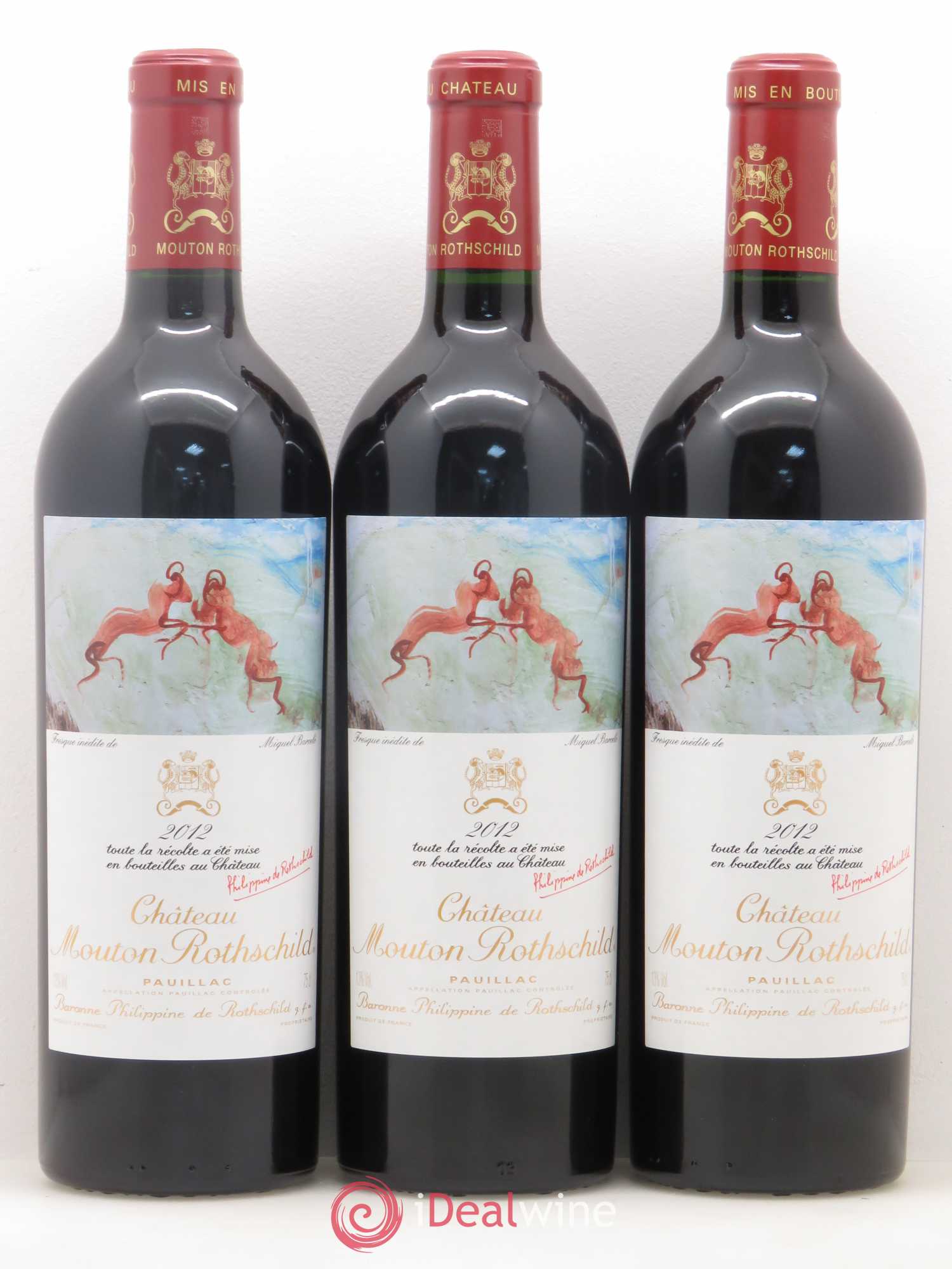 Château Mouton Rothschild 1er Grand Cru Classé 2012 - Lot de 6 bouteilles - 3