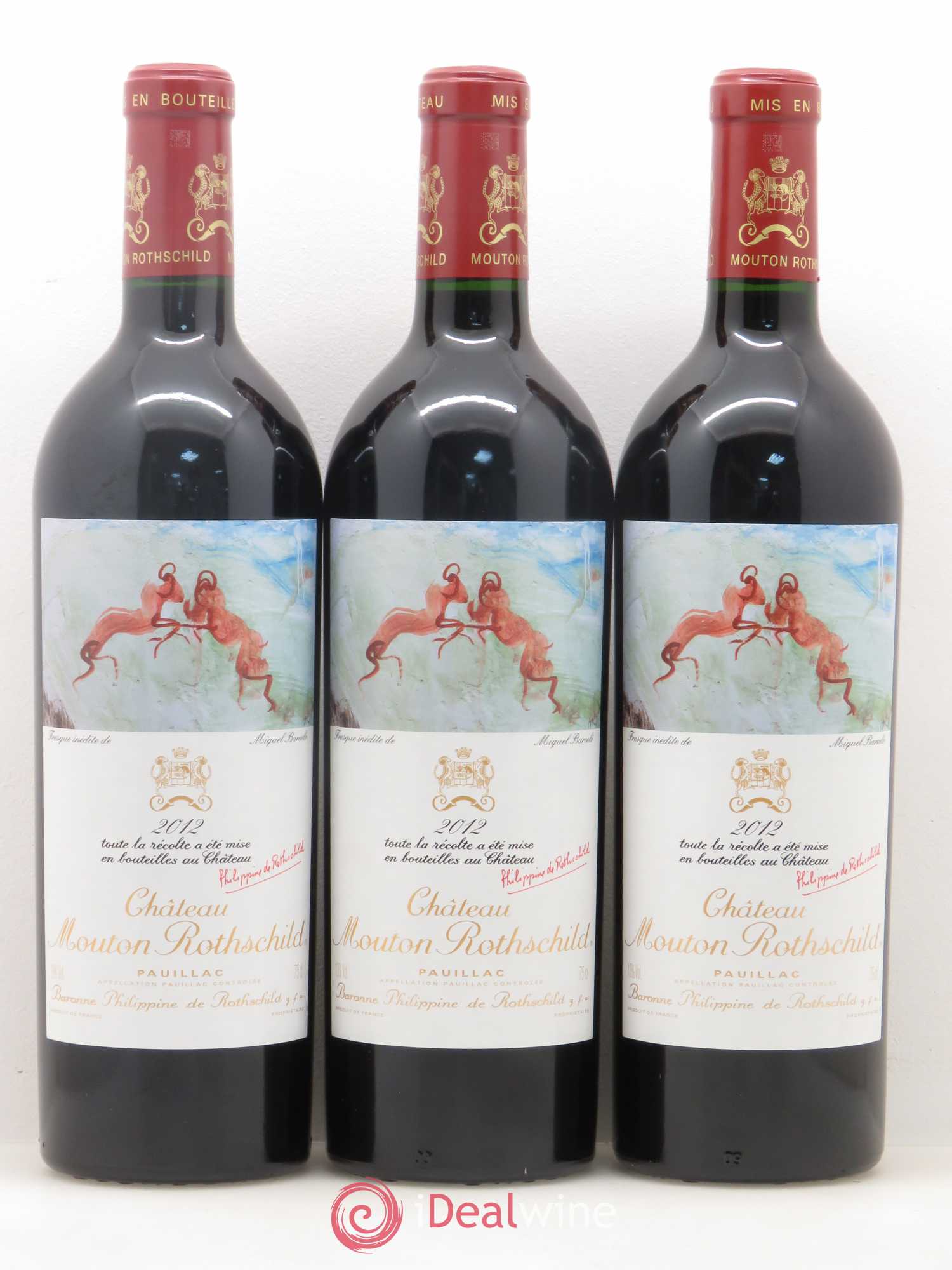 Château Mouton Rothschild 1er Grand Cru Classé 2012 - Lot de 6 bouteilles - 3