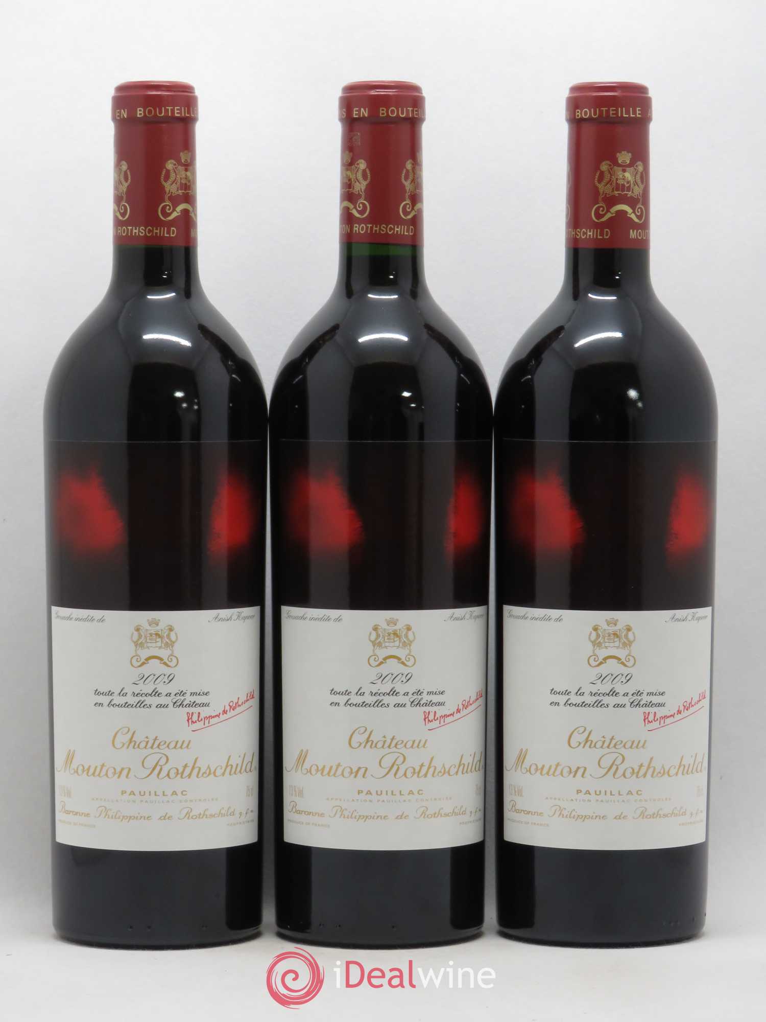 Château Mouton Rothschild 1er Grand Cru Classé 2009 - Lot de 6 bouteilles - 3