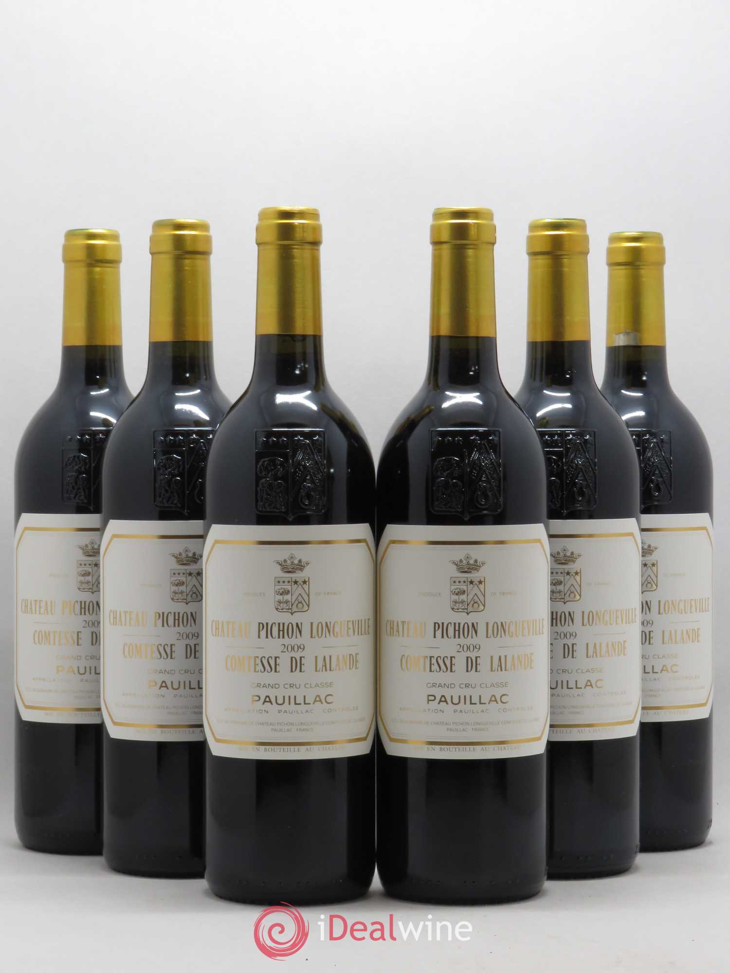 Château Pichon Longueville Comtesse de Lalande 2ème Grand Cru Classé 2009 - Lot de 6 bouteilles - 0