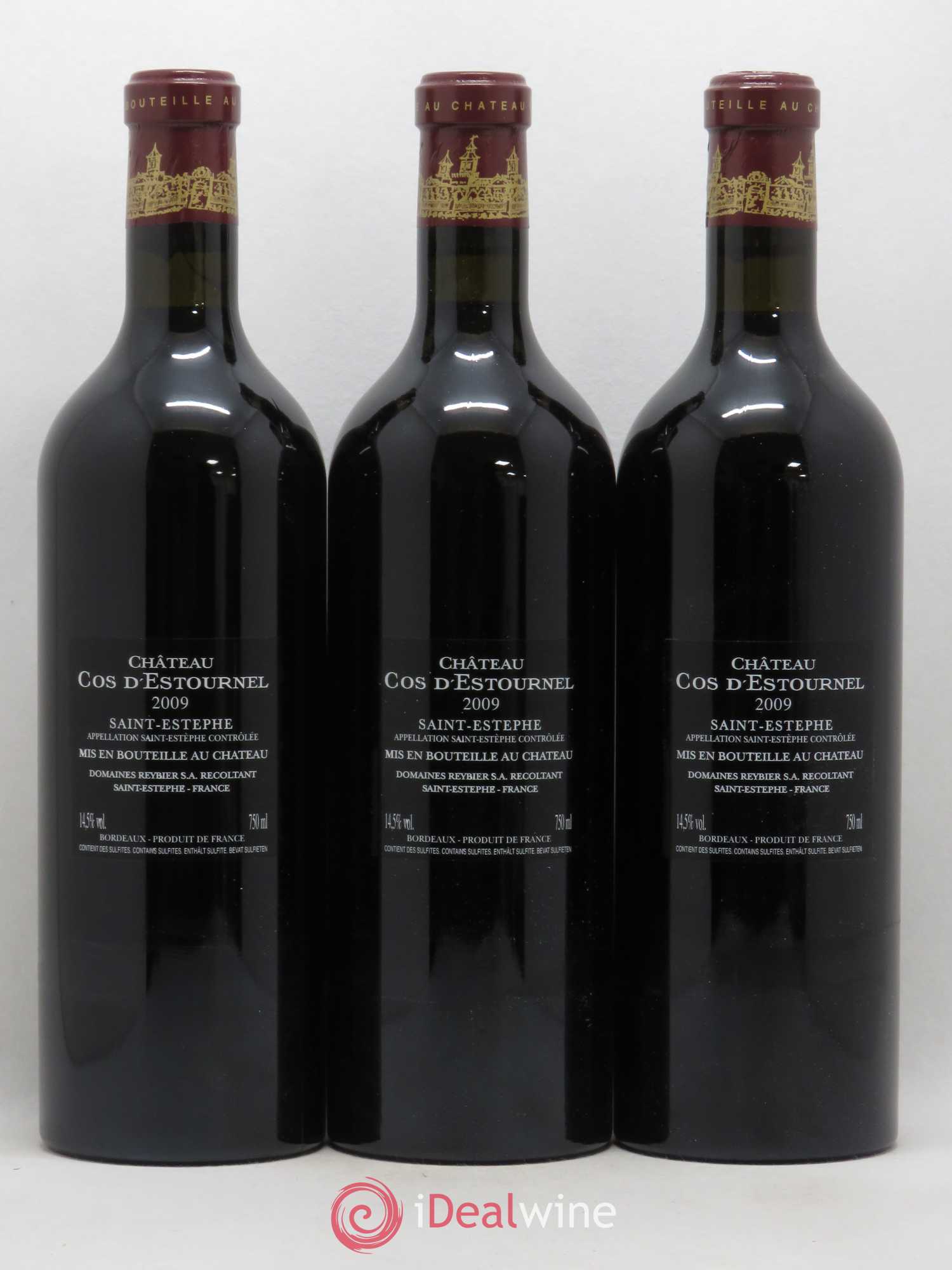 Cos d'Estournel 2ème Grand Cru Classé 2009 - Lot de 12 bouteilles - 4