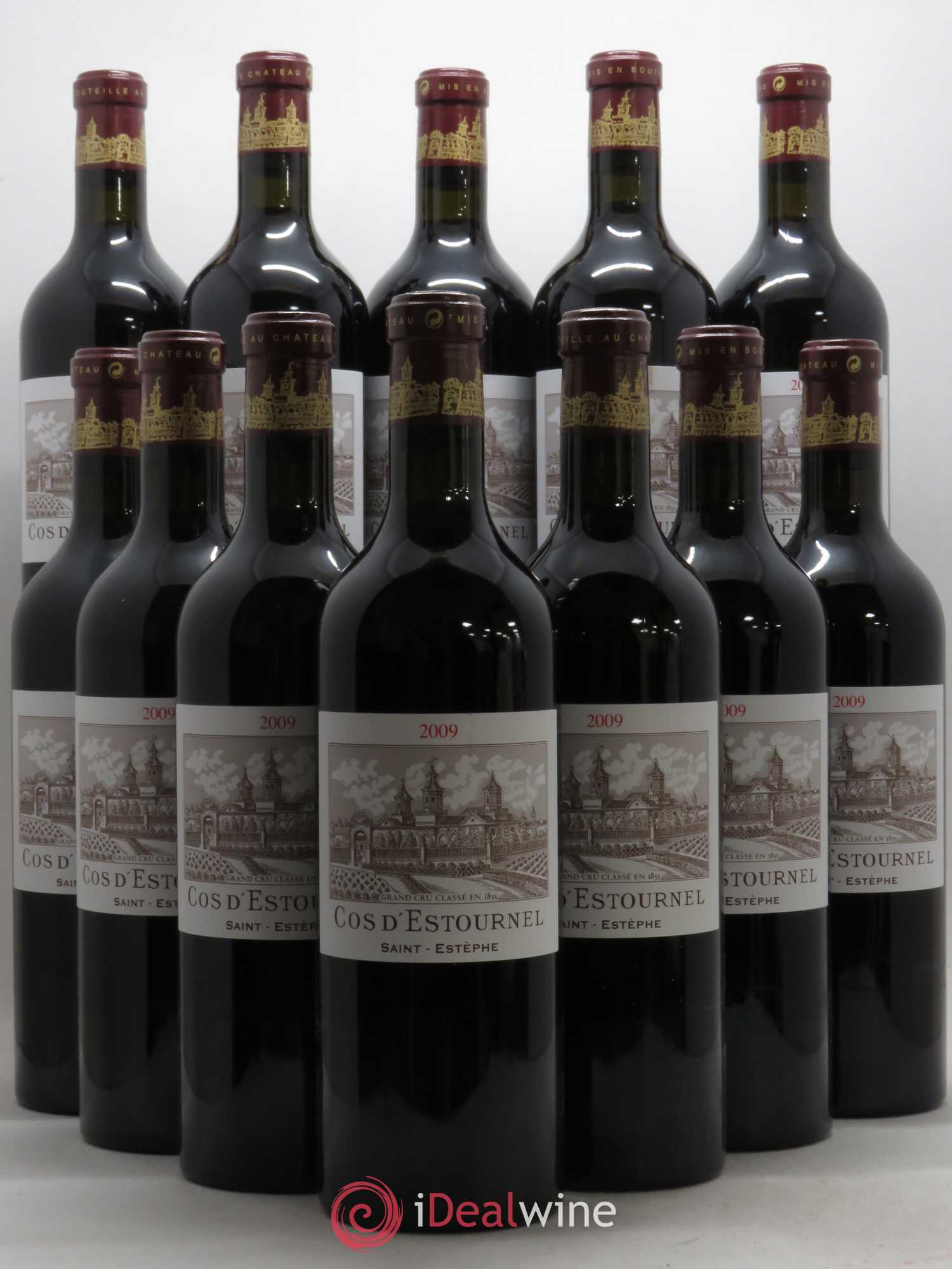 Cos d'Estournel 2ème Grand Cru Classé 2009 - Lot de 12 bouteilles - 0