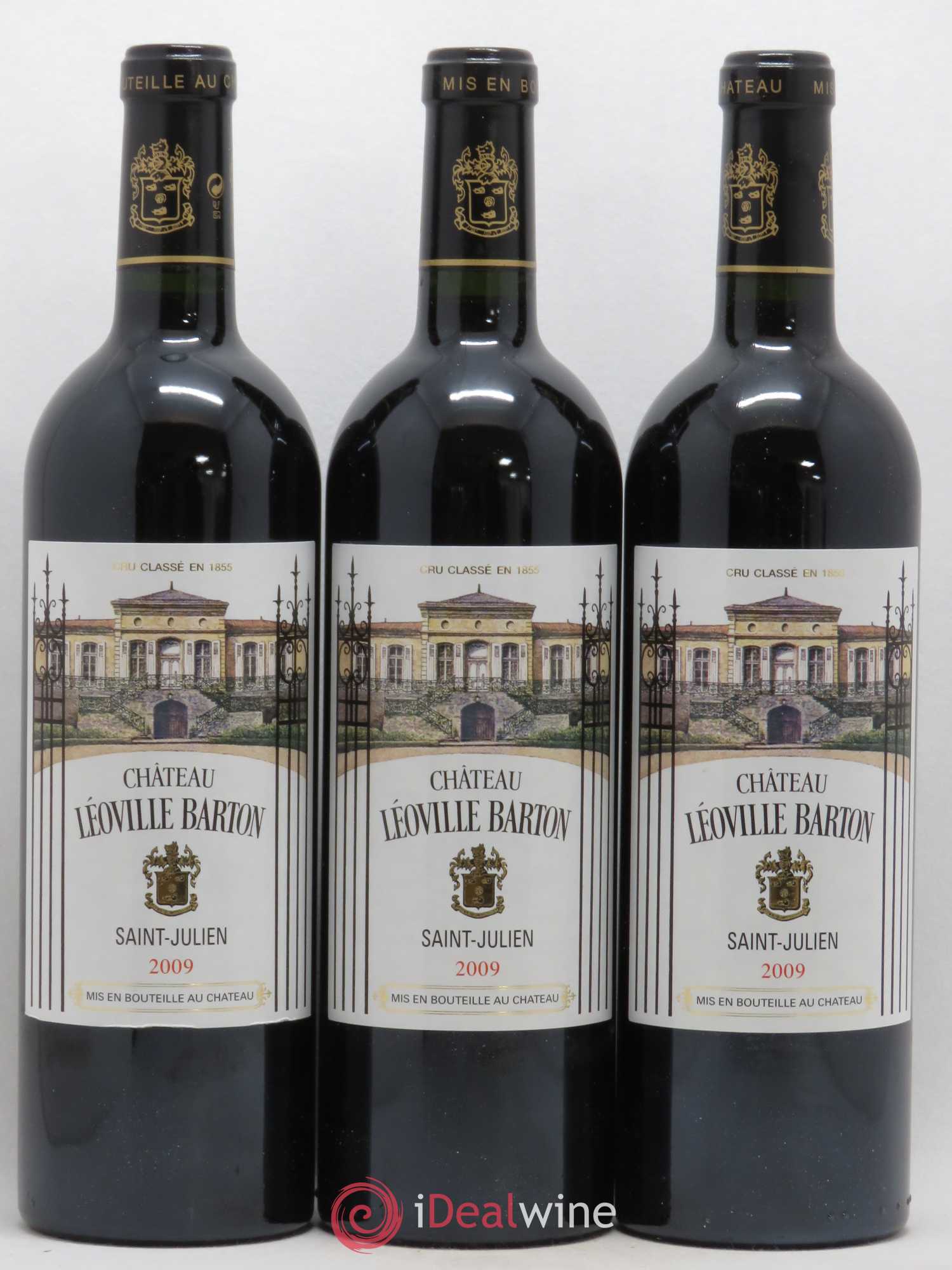 Château Léoville Barton 2ème Grand Cru Classé 2009 - Lot de 12 bouteilles - 1