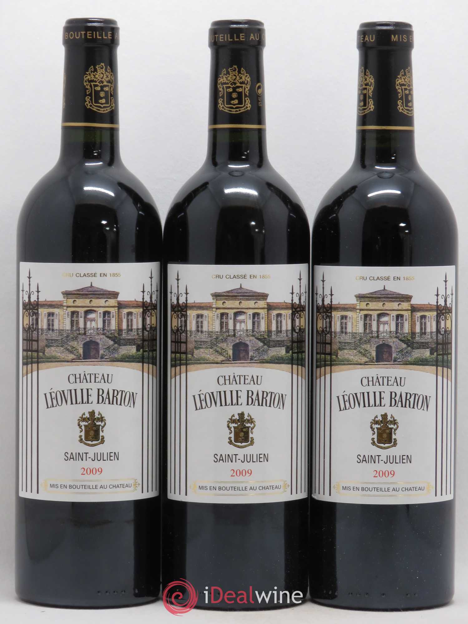 Château Léoville Barton 2ème Grand Cru Classé 2009 - Lot de 12 bouteilles - 4