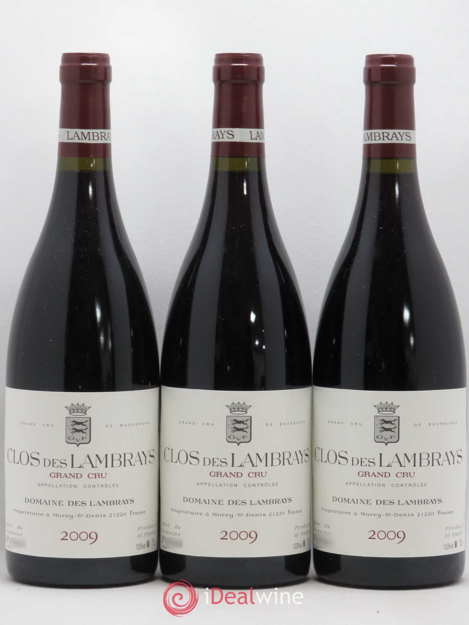 Clos des Lambrays Grand Cru Domaine des Lambrays 2009 - Lot de 12 bouteilles - 1