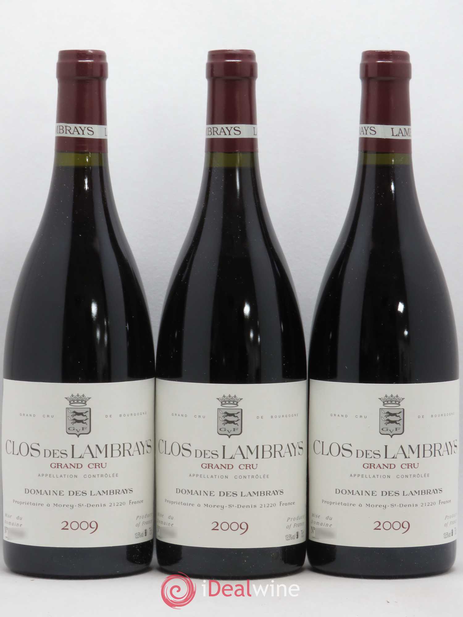 Clos des Lambrays Grand Cru Domaine des Lambrays 2009 - Lot de 12 bouteilles - 2
