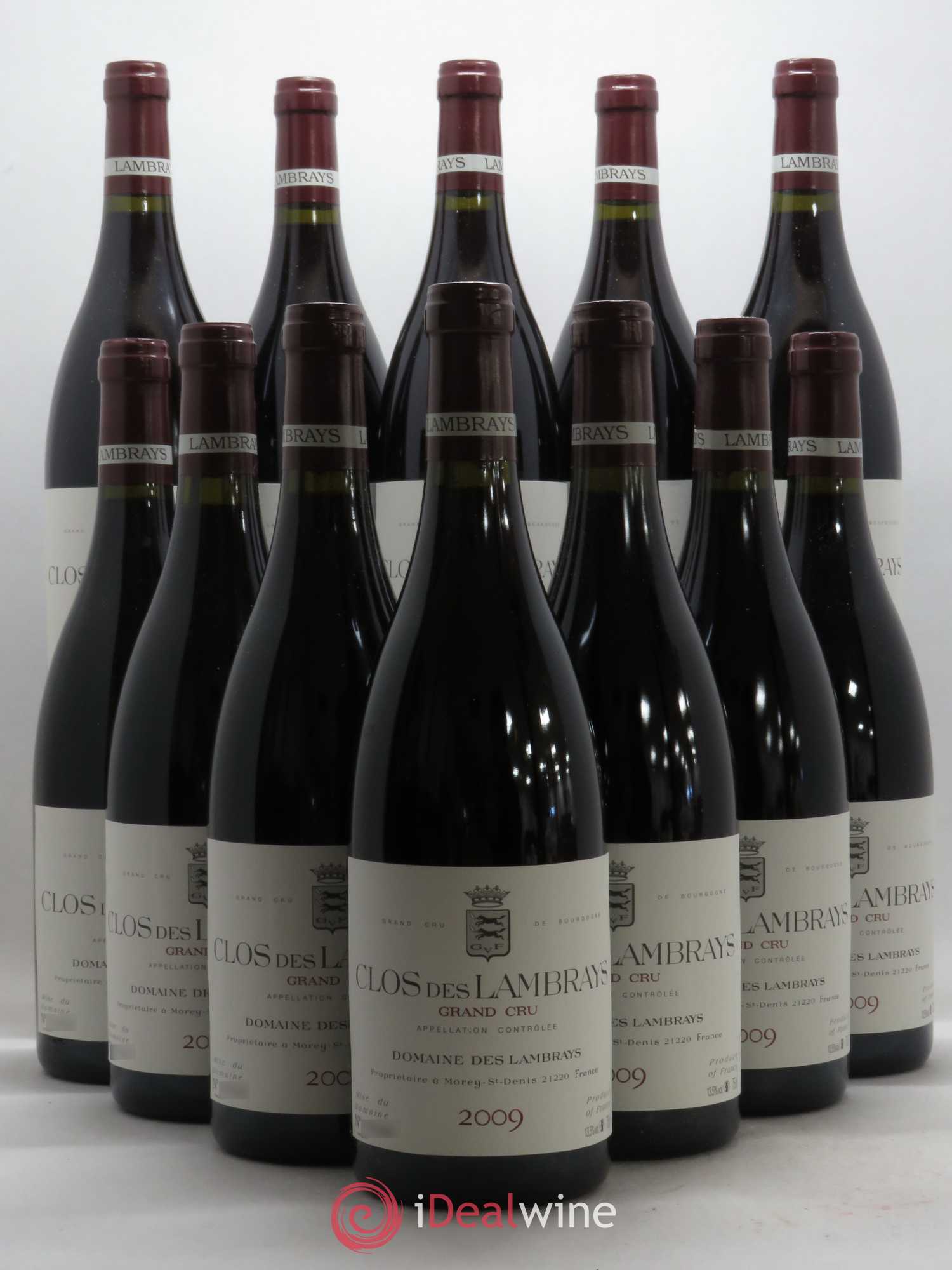 Clos des Lambrays Grand Cru Domaine des Lambrays 2009 - Lot de 12 bouteilles - 0