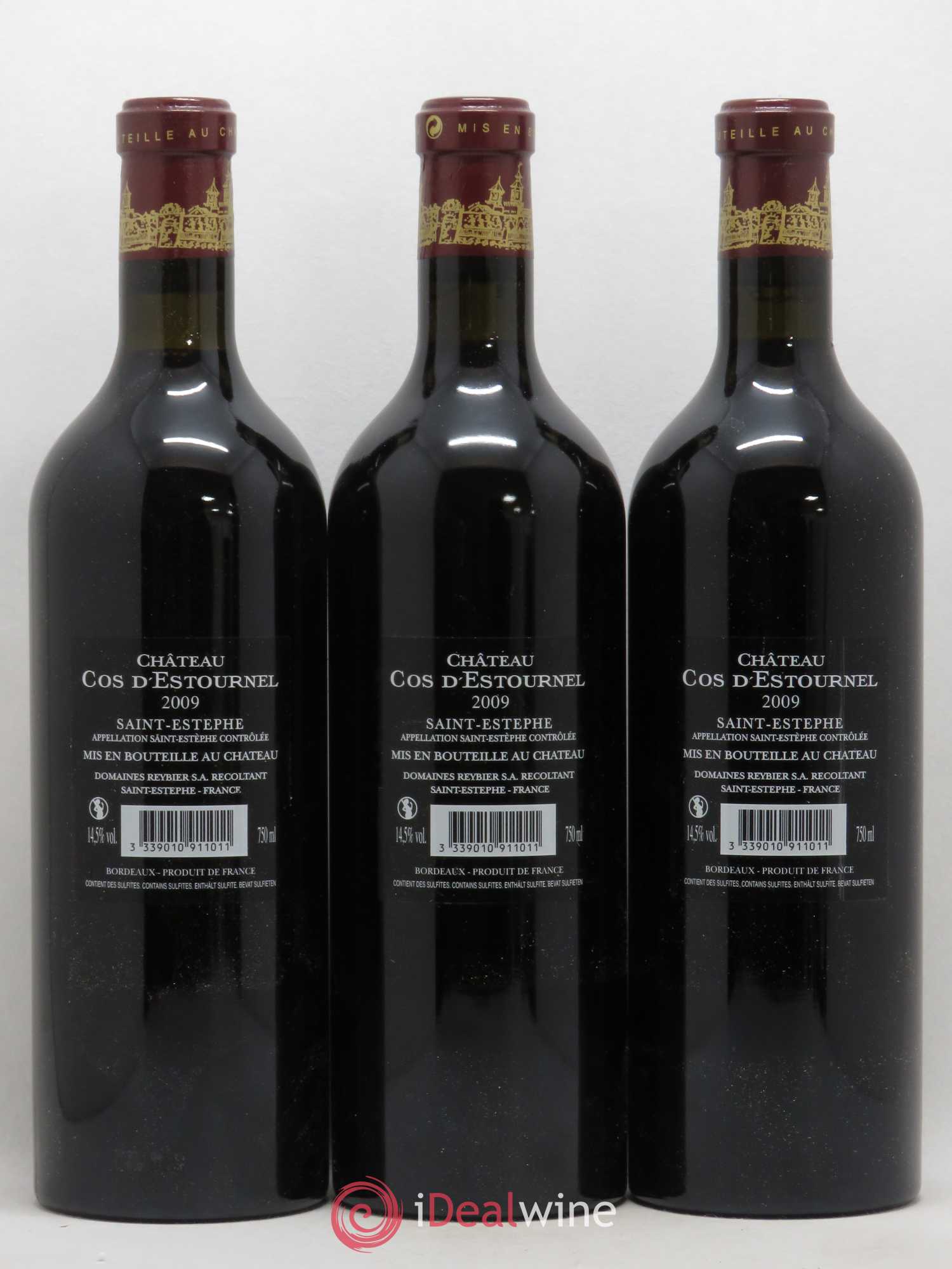 Cos d'Estournel 2ème Grand Cru Classé 2009 - Lot de 12 bouteilles - 2