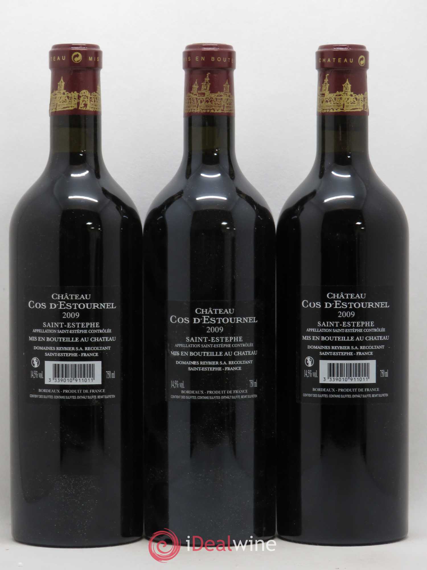 Cos d'Estournel 2ème Grand Cru Classé 2009 - Lot de 12 bouteilles - 4