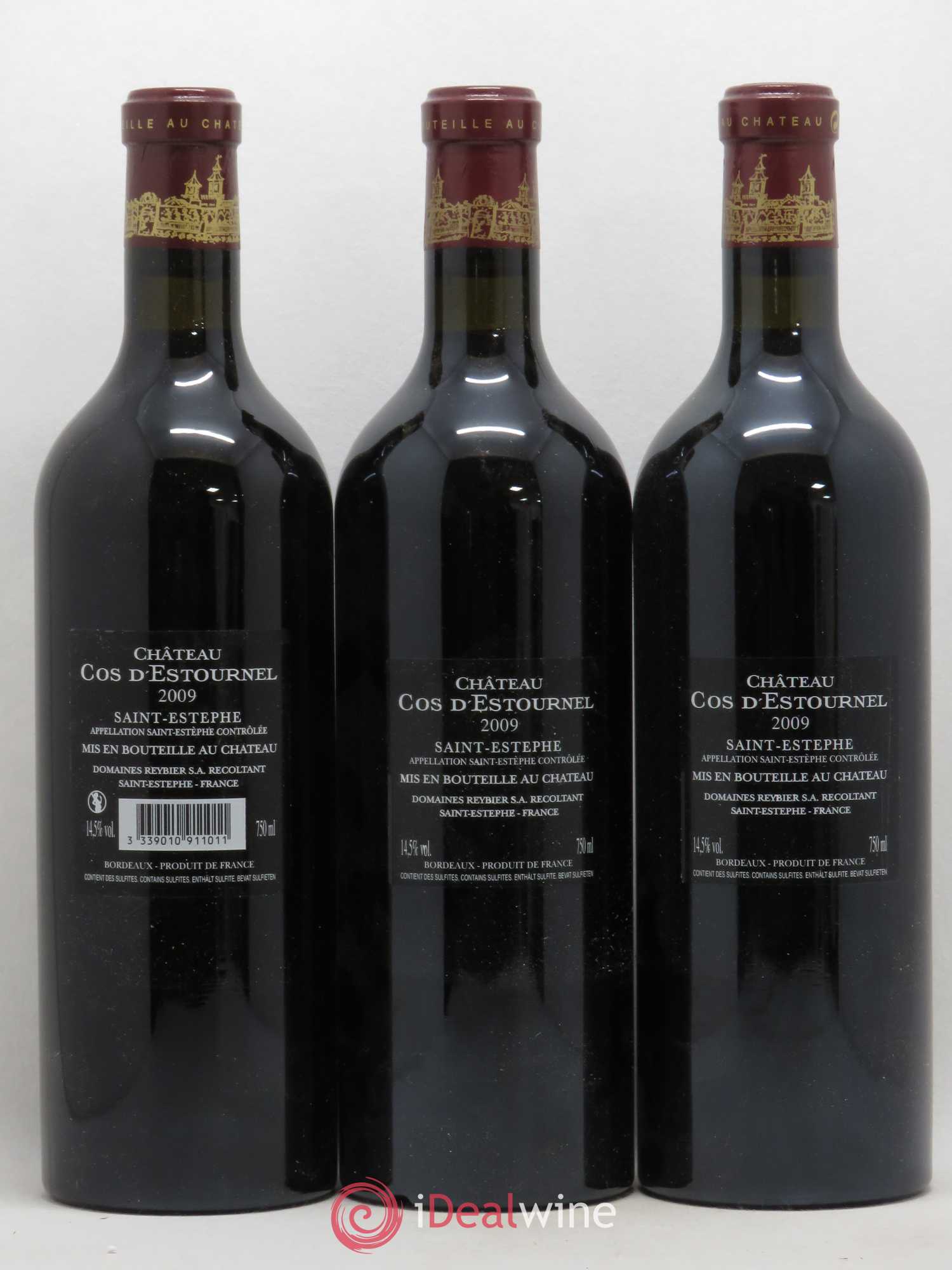 Cos d'Estournel 2ème Grand Cru Classé 2009 - Lot de 12 bouteilles - 8