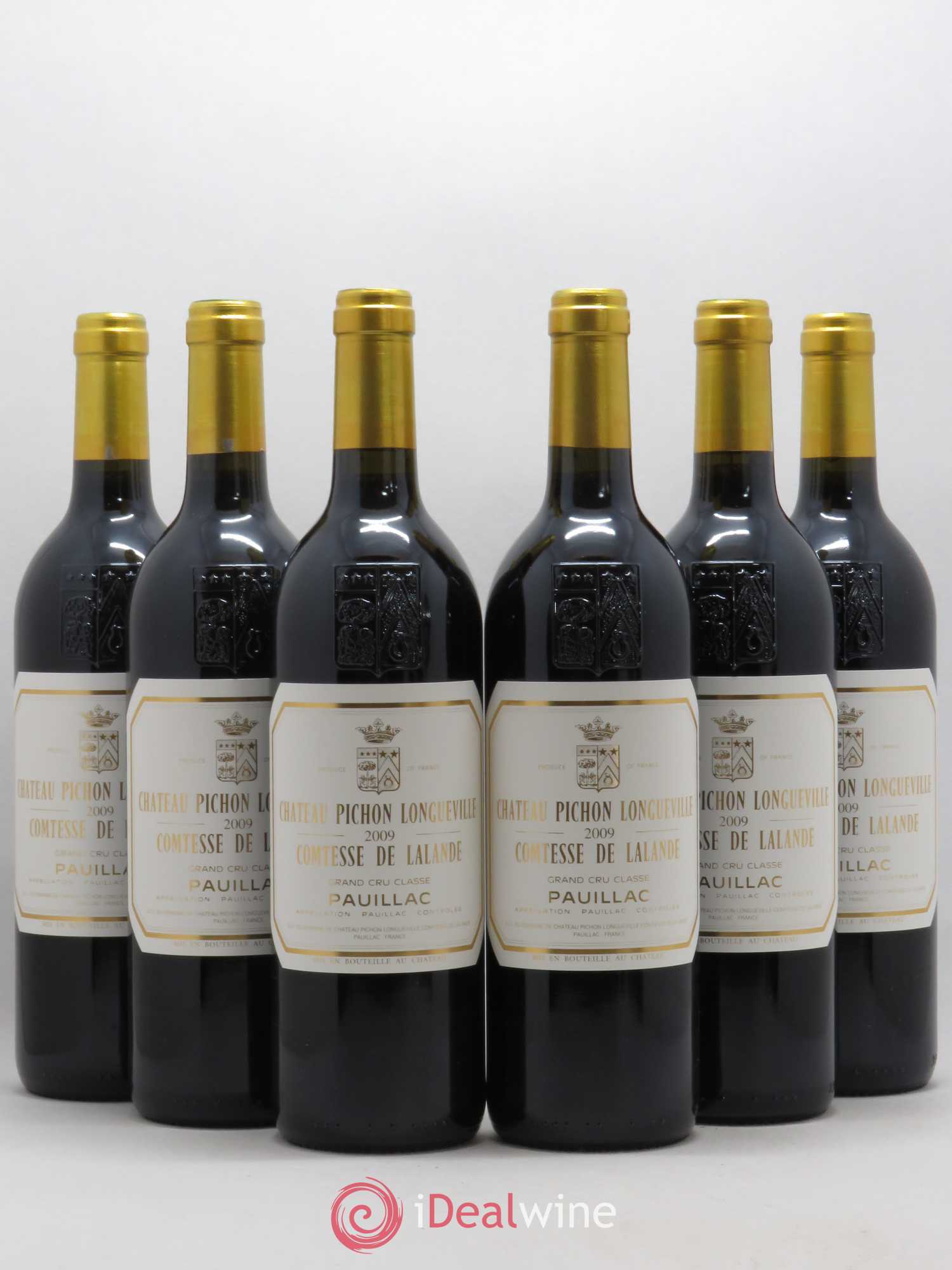 Château Pichon Longueville Comtesse de Lalande 2ème Grand Cru Classé 2009 - Lot de 6 bouteilles - 0