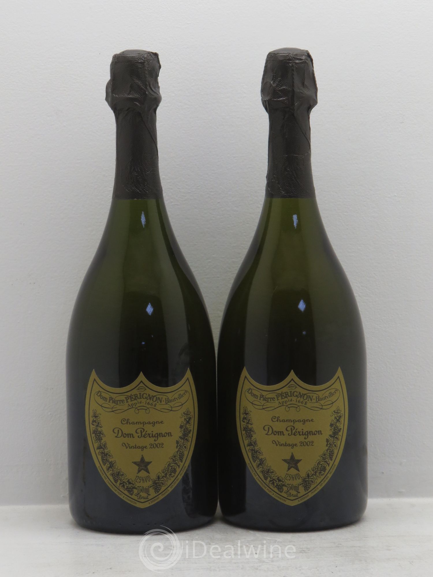 Brut Dom Pérignon 2002 - Lot de 2 bouteilles - 0