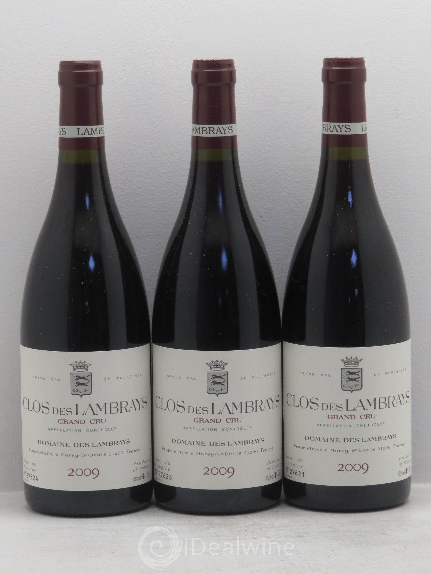 Clos des Lambrays Grand Cru Domaine des Lambrays 2009 - Lot de 12 bouteilles - 1