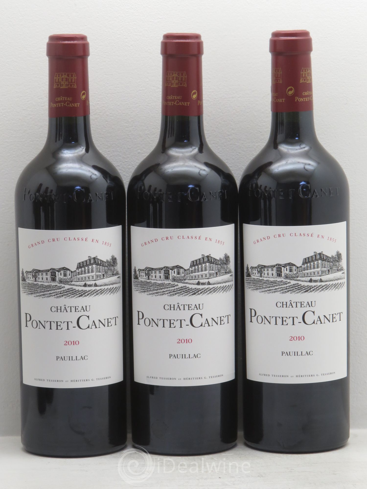 Château Pontet Canet 5ème Grand Cru Classé 2010 - Lot de 12 bouteilles - 3